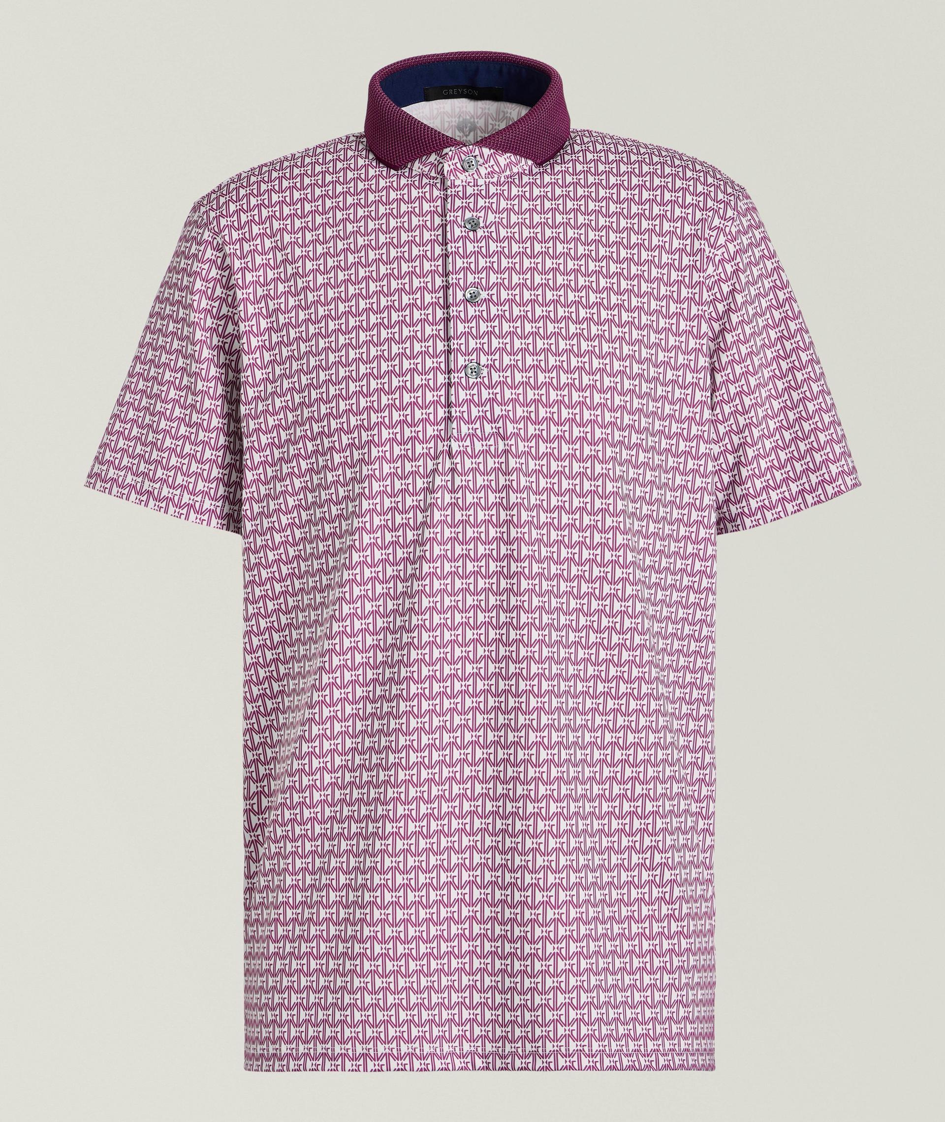 Monogram Technical-Stretch Polo image 0