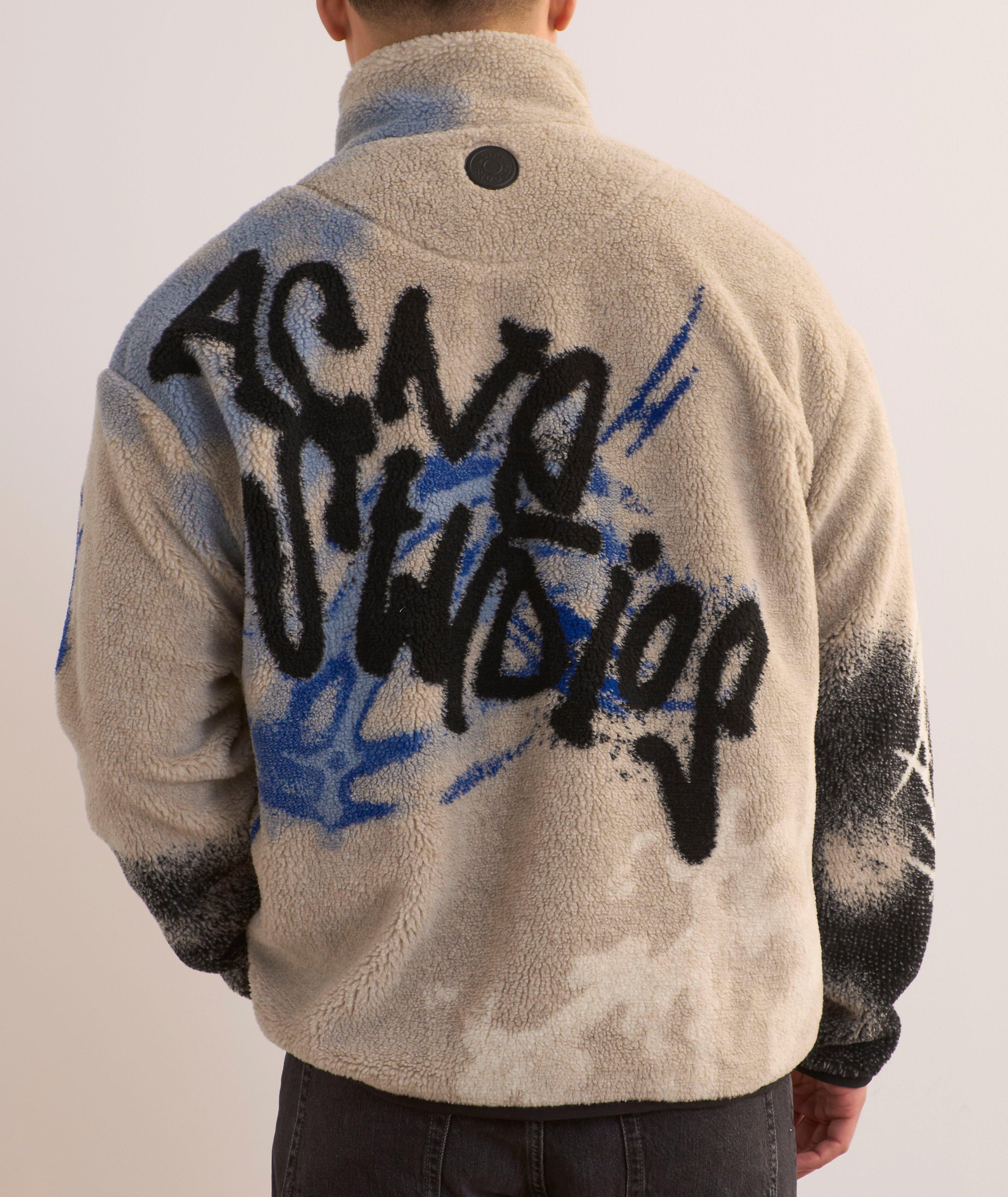 Graffiti Teddy Jacquard Jacket image 2