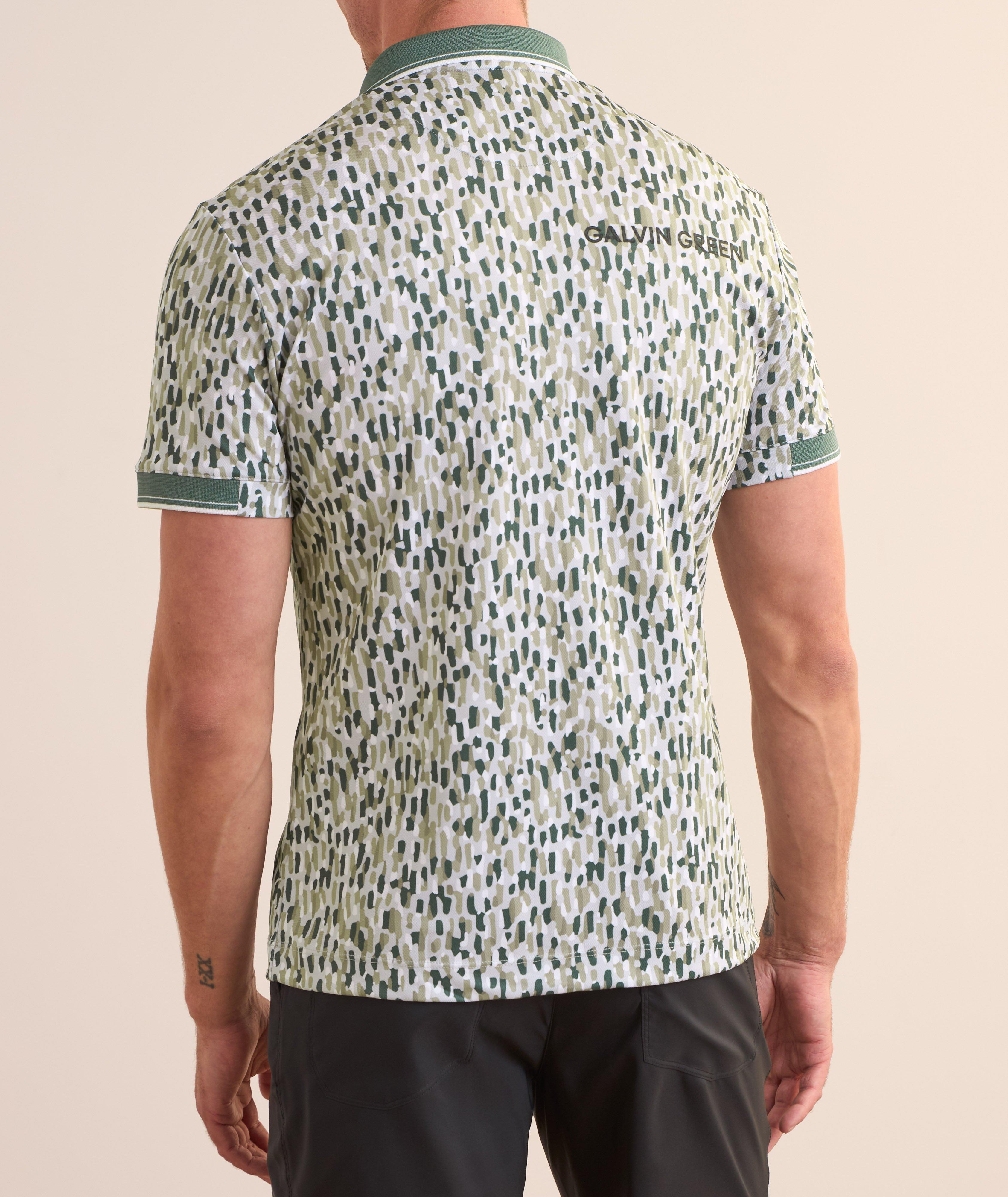 Polo de golf à motif camouflage image 2