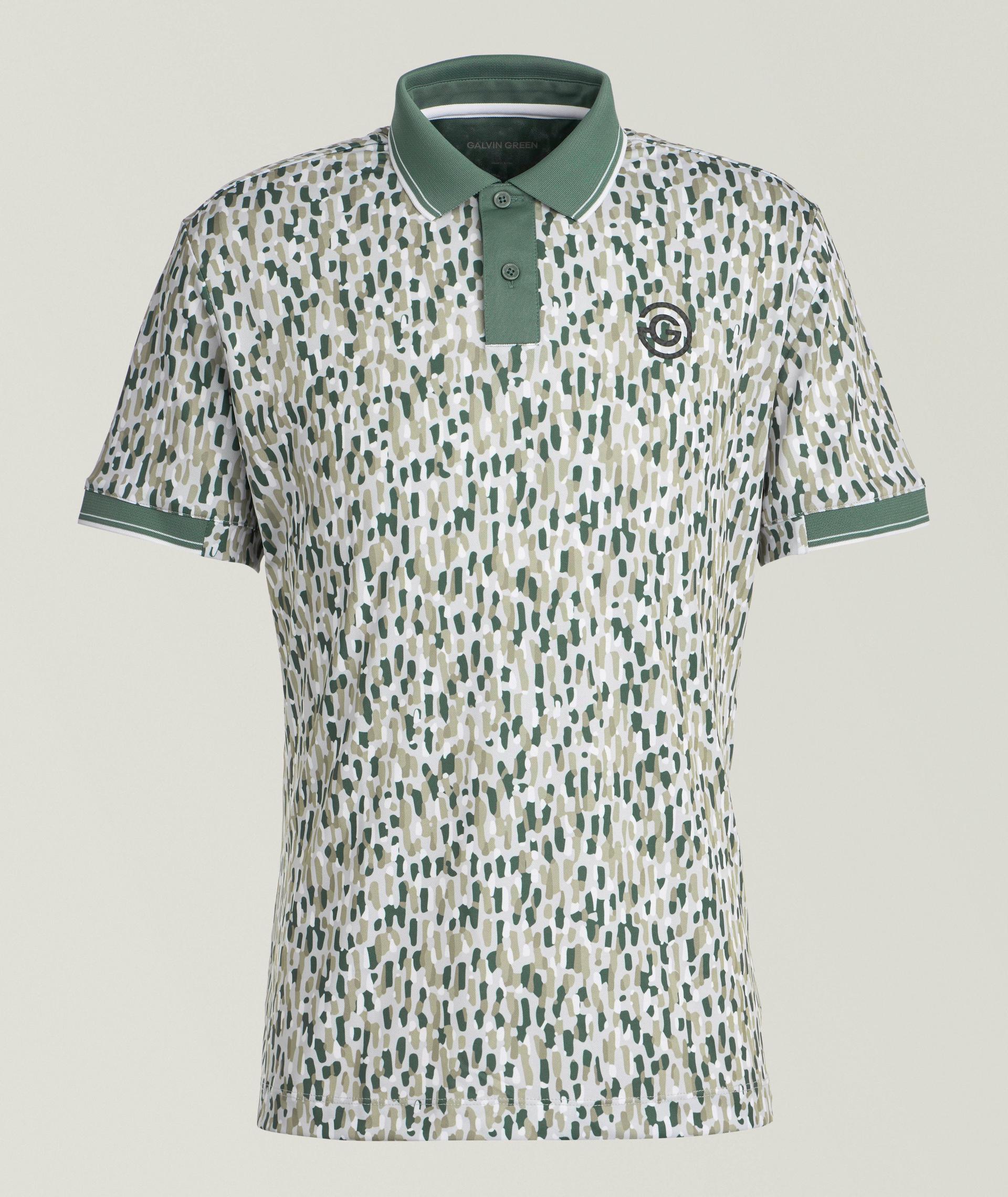 Memphis Camo Golf Polo Shirt image 0