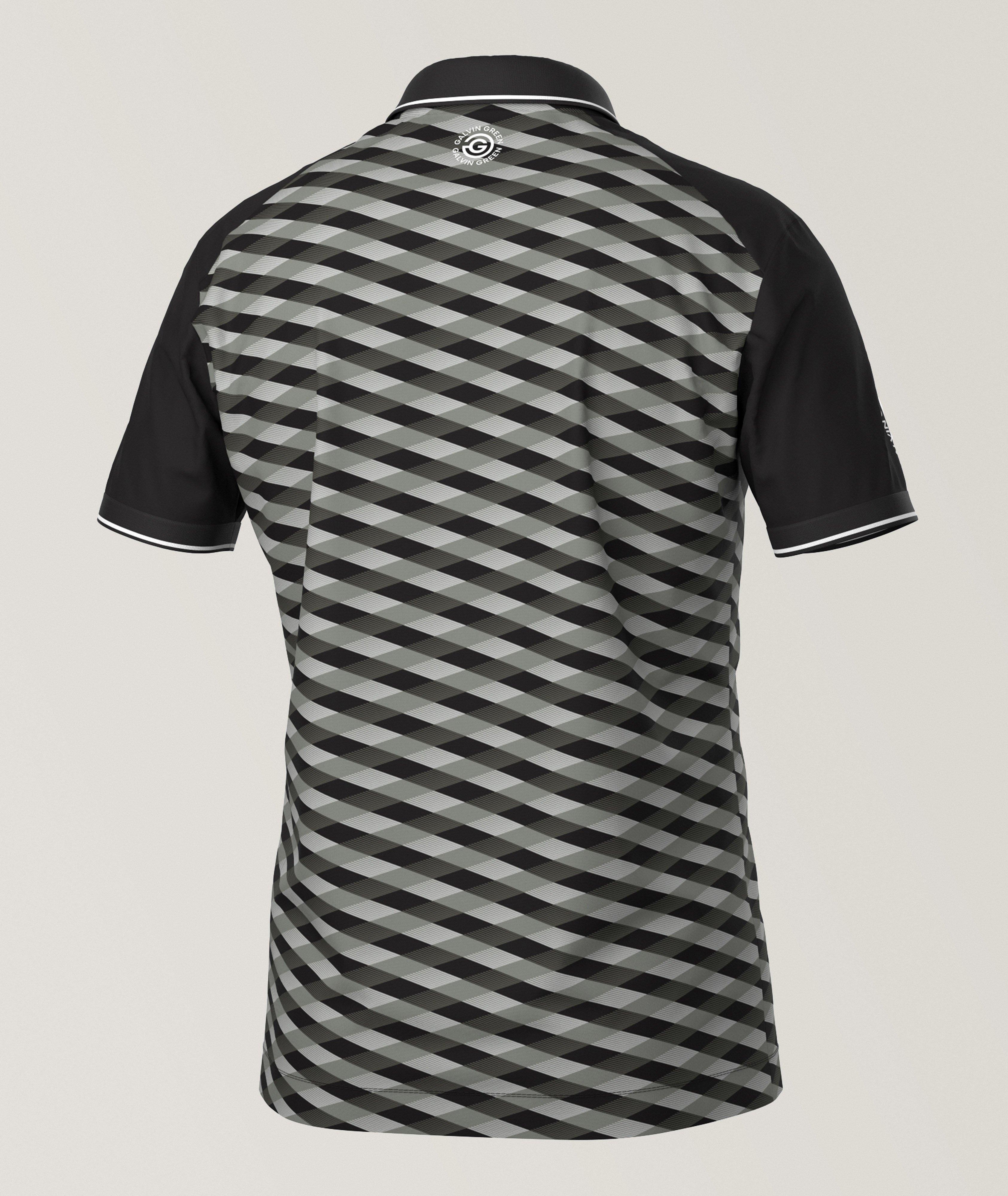 Marlon Geo-Print Polo Shirt image 1