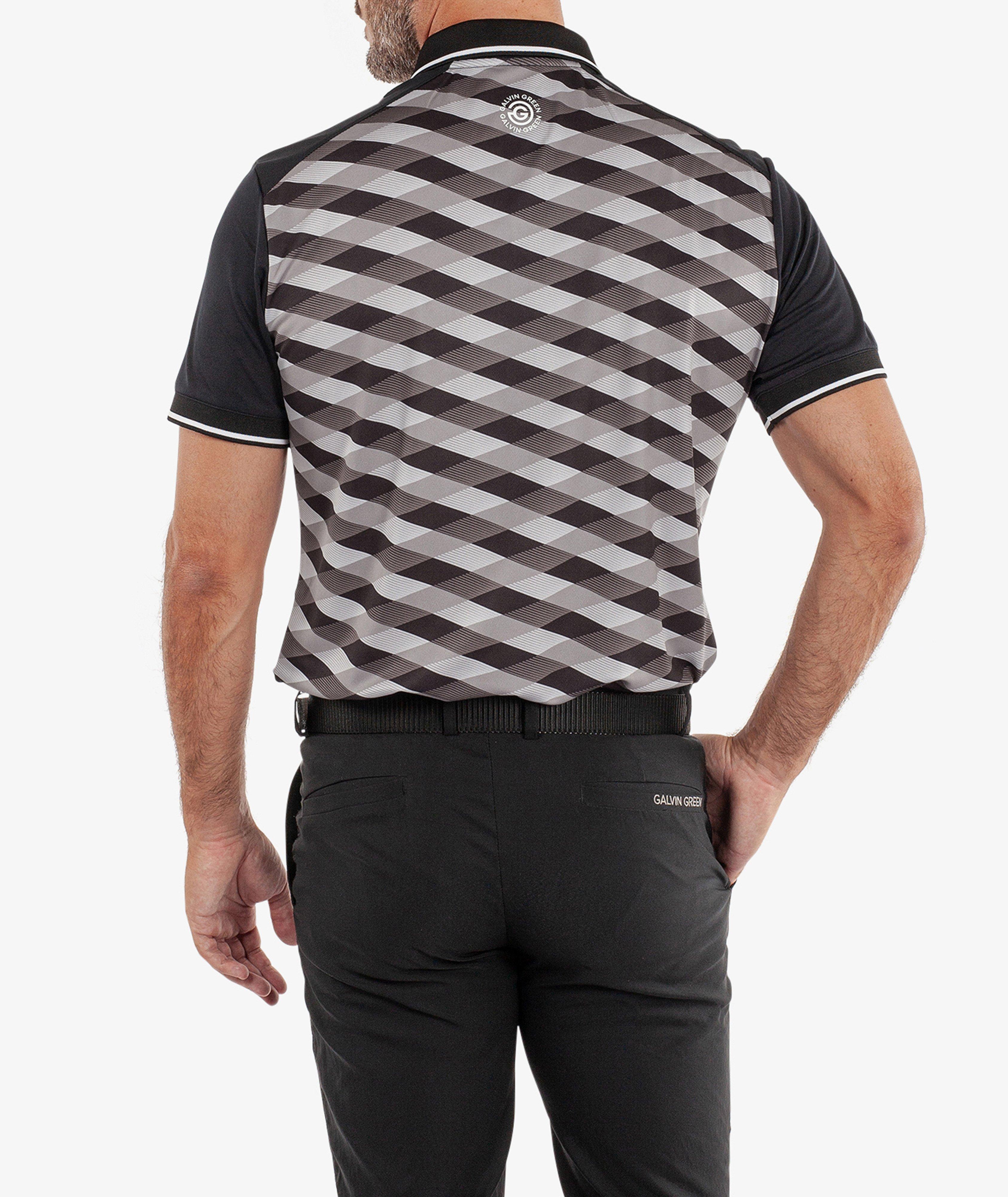 Marlon Geo-Print Polo Shirt image 3