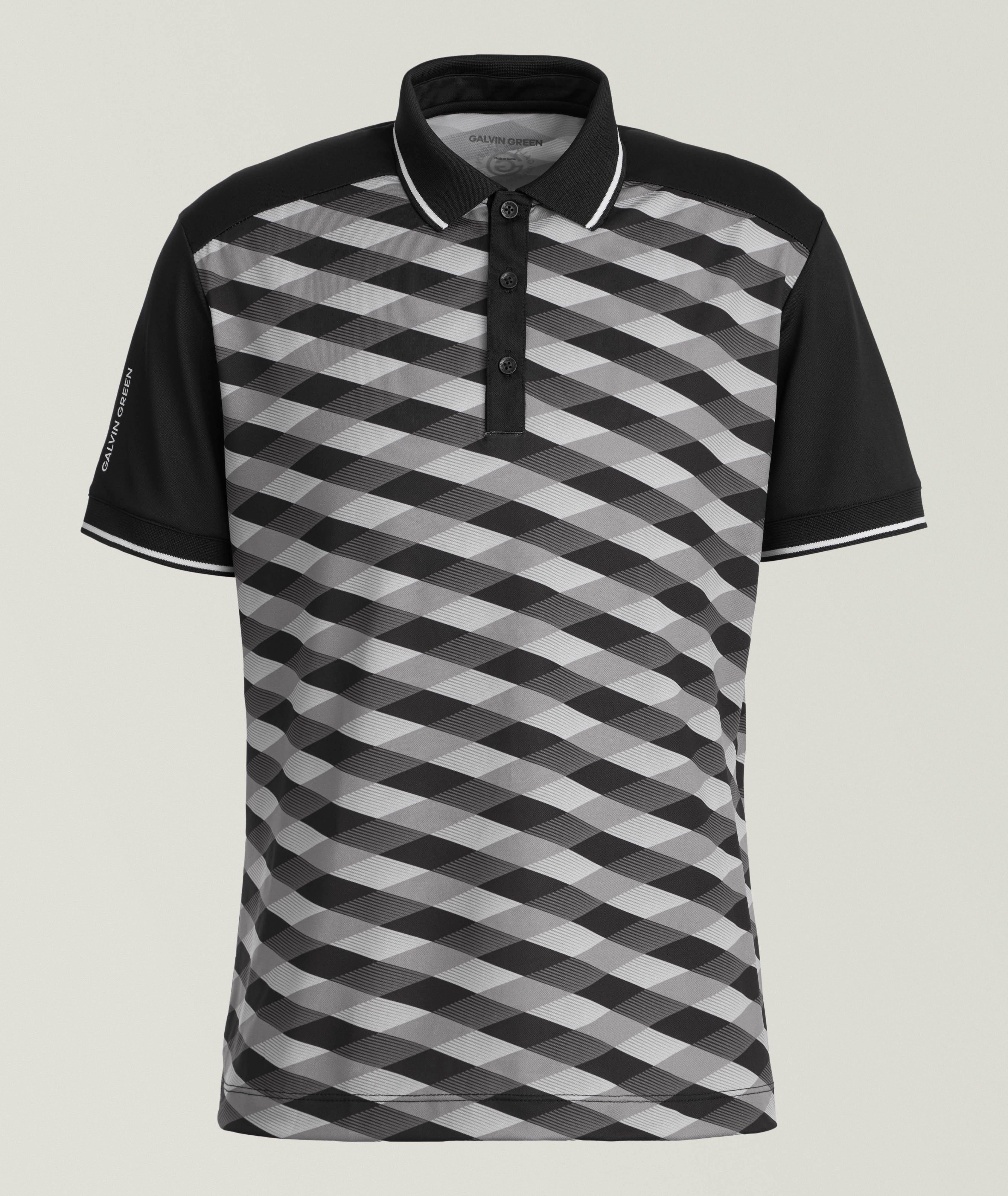 Marlon Geo-Print Polo Shirt image 0