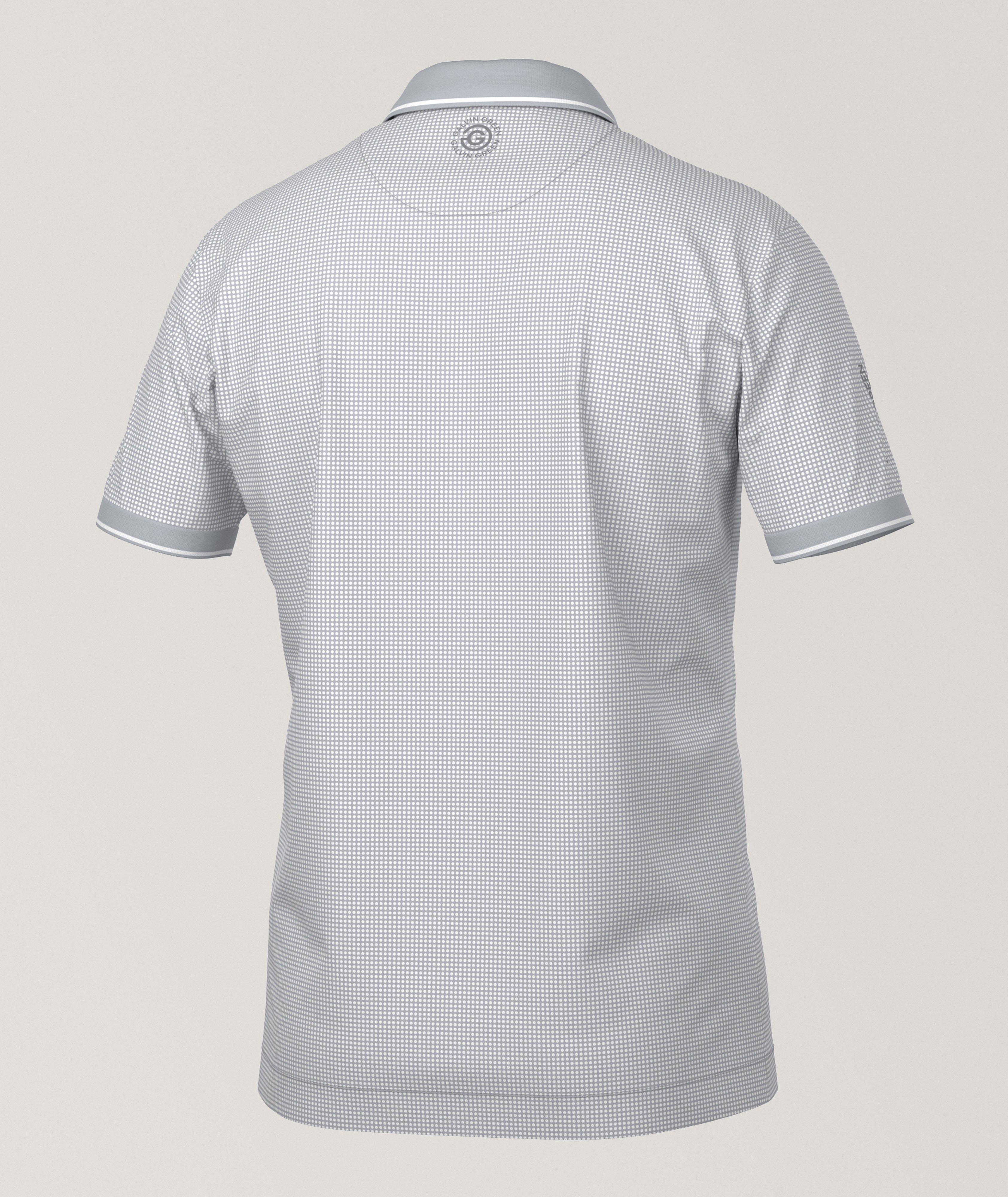 Marty Micro-Print Polo Shirt image 1