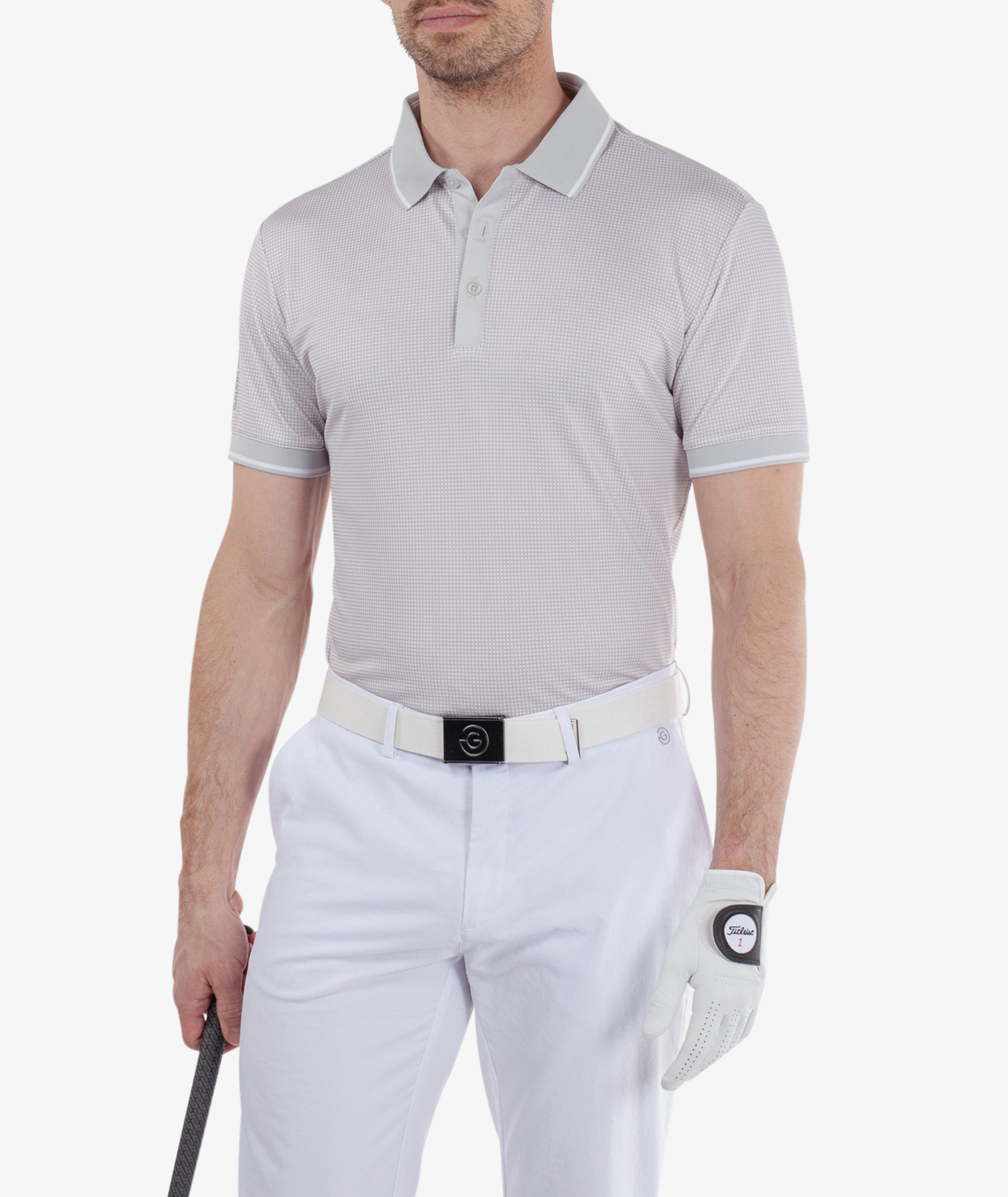 Marty Micro-Print Polo Shirt image 2