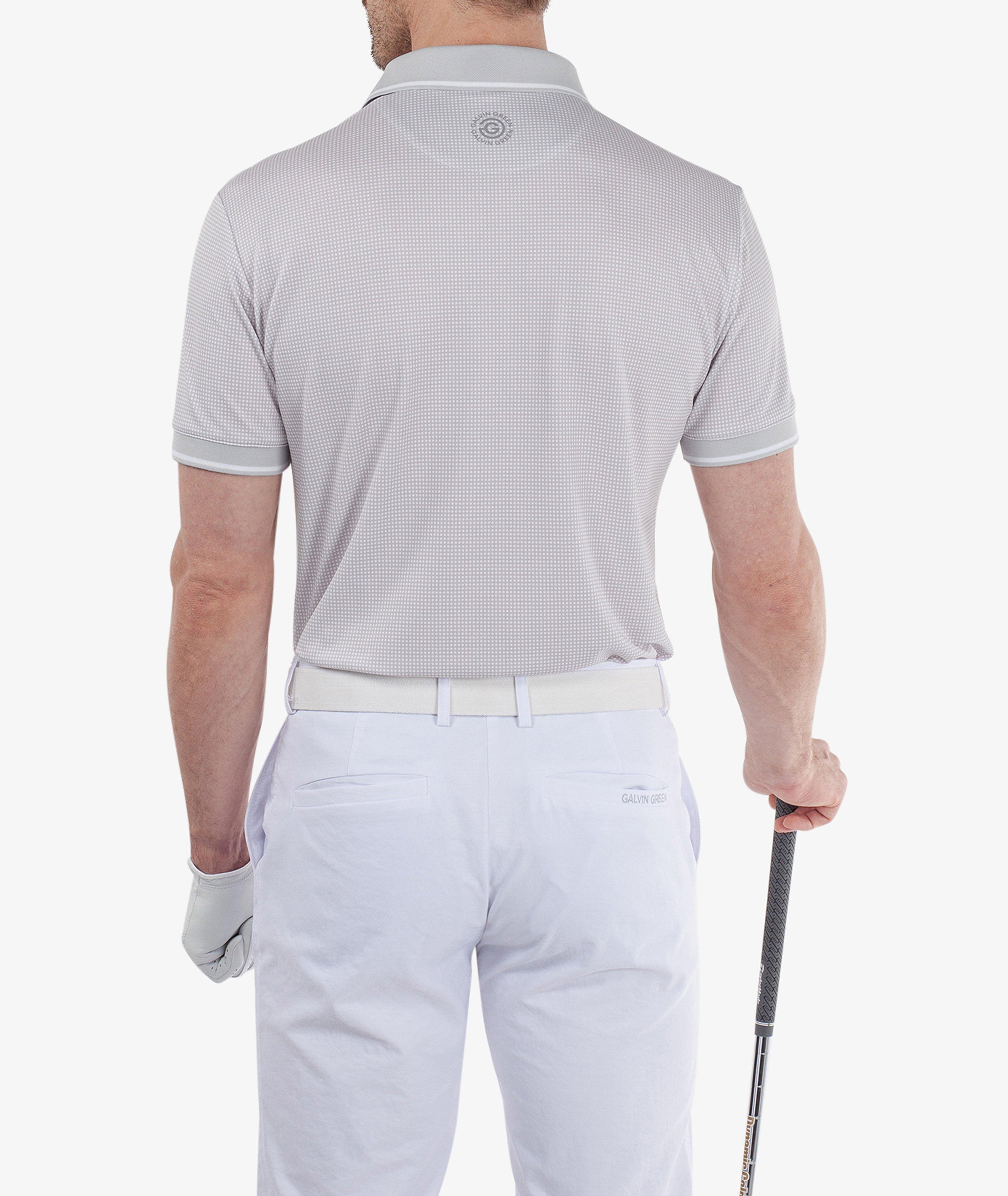 Marty Micro-Print Polo Shirt image 3