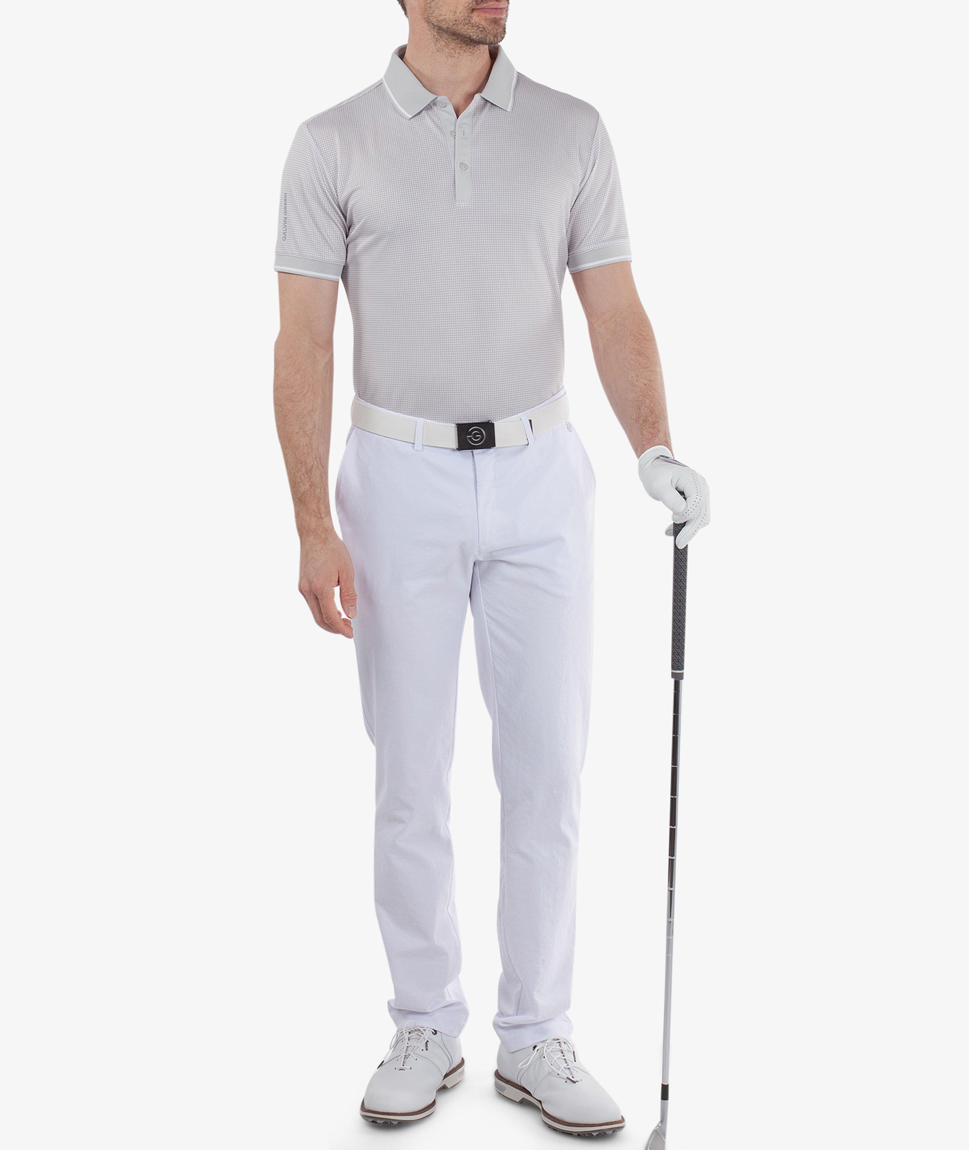 Marty Micro-Print Polo Shirt image 4