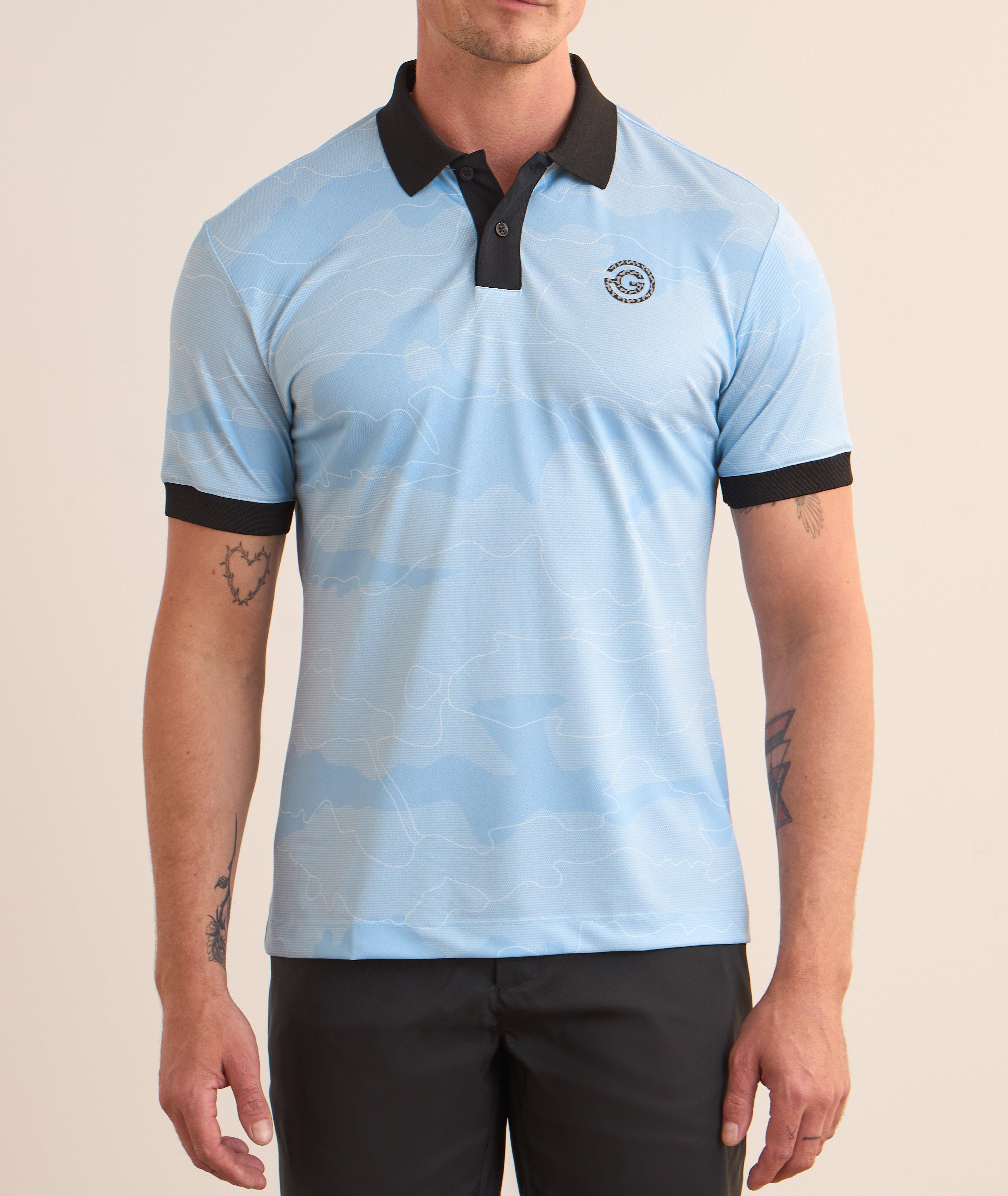 Polo de golf à motif camouflage image 1