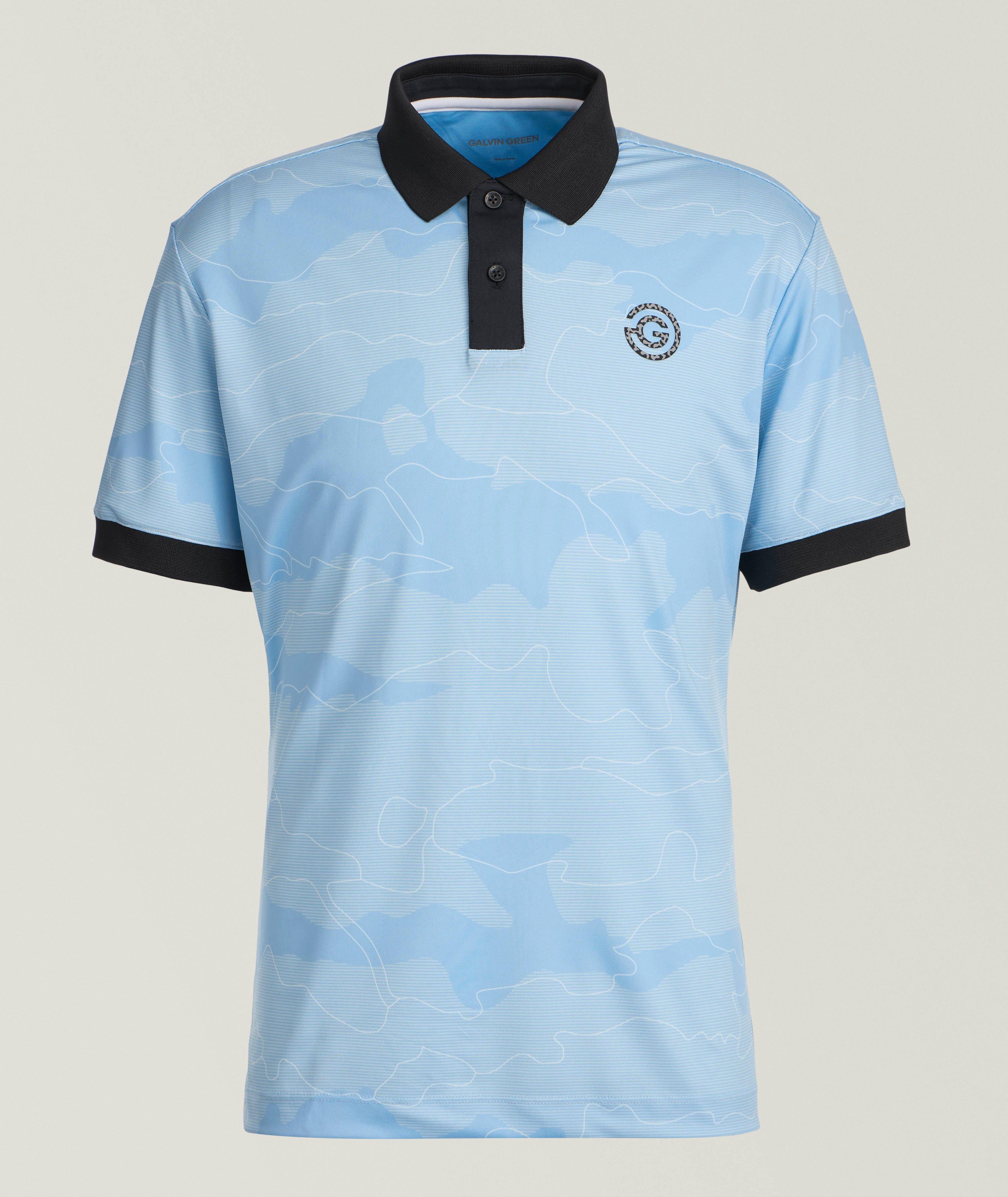Polo de golf à motif camouflage image 0
