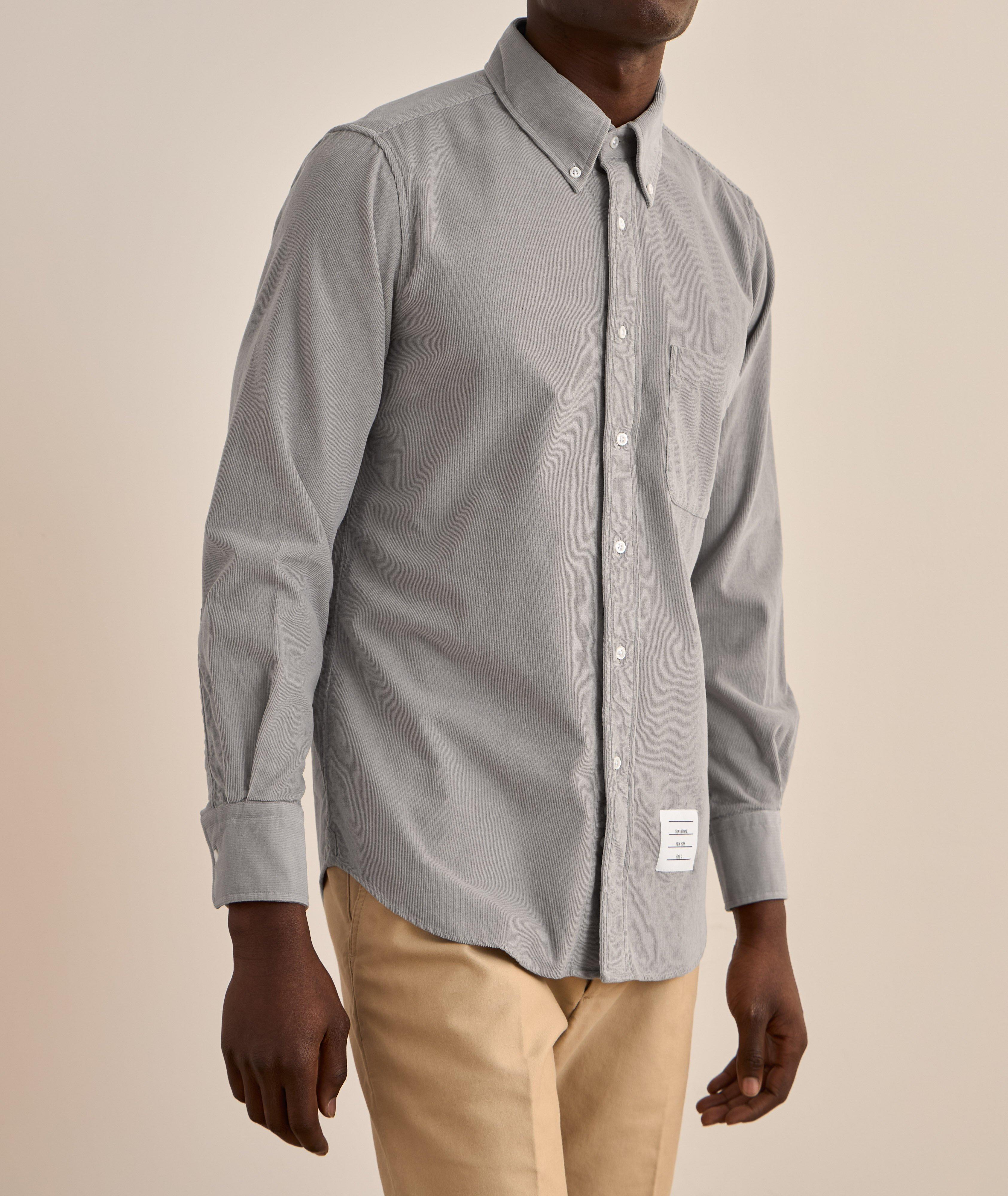 Straight-Fit Corduroy Shirt  image 1