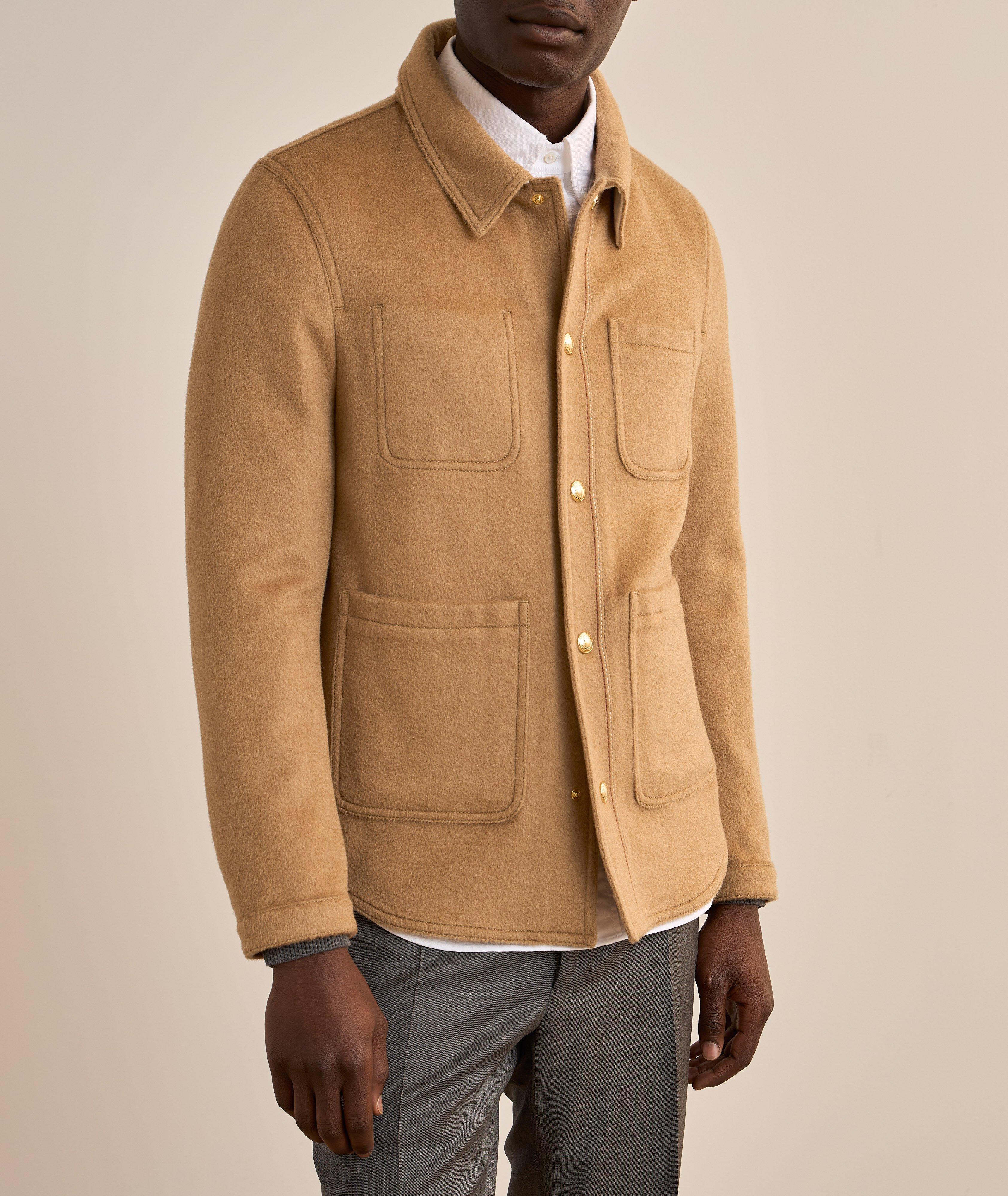 Utility Camel Hair Chore Jacket  image 1