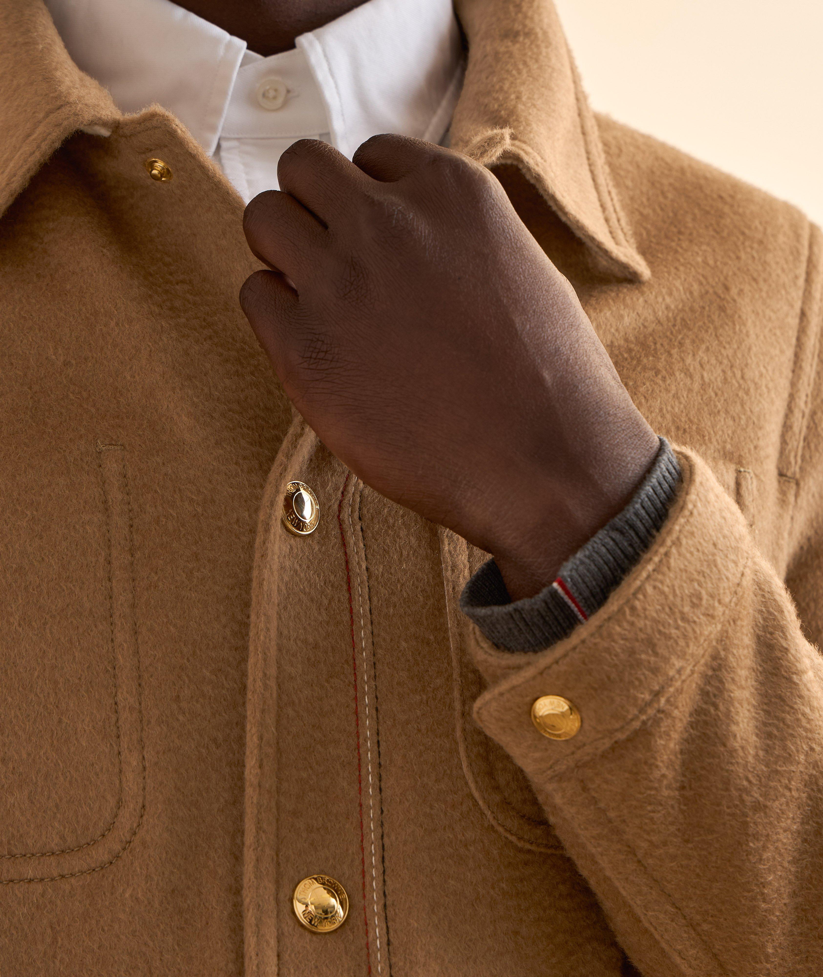 Utility Camel Hair Chore Jacket  image 3