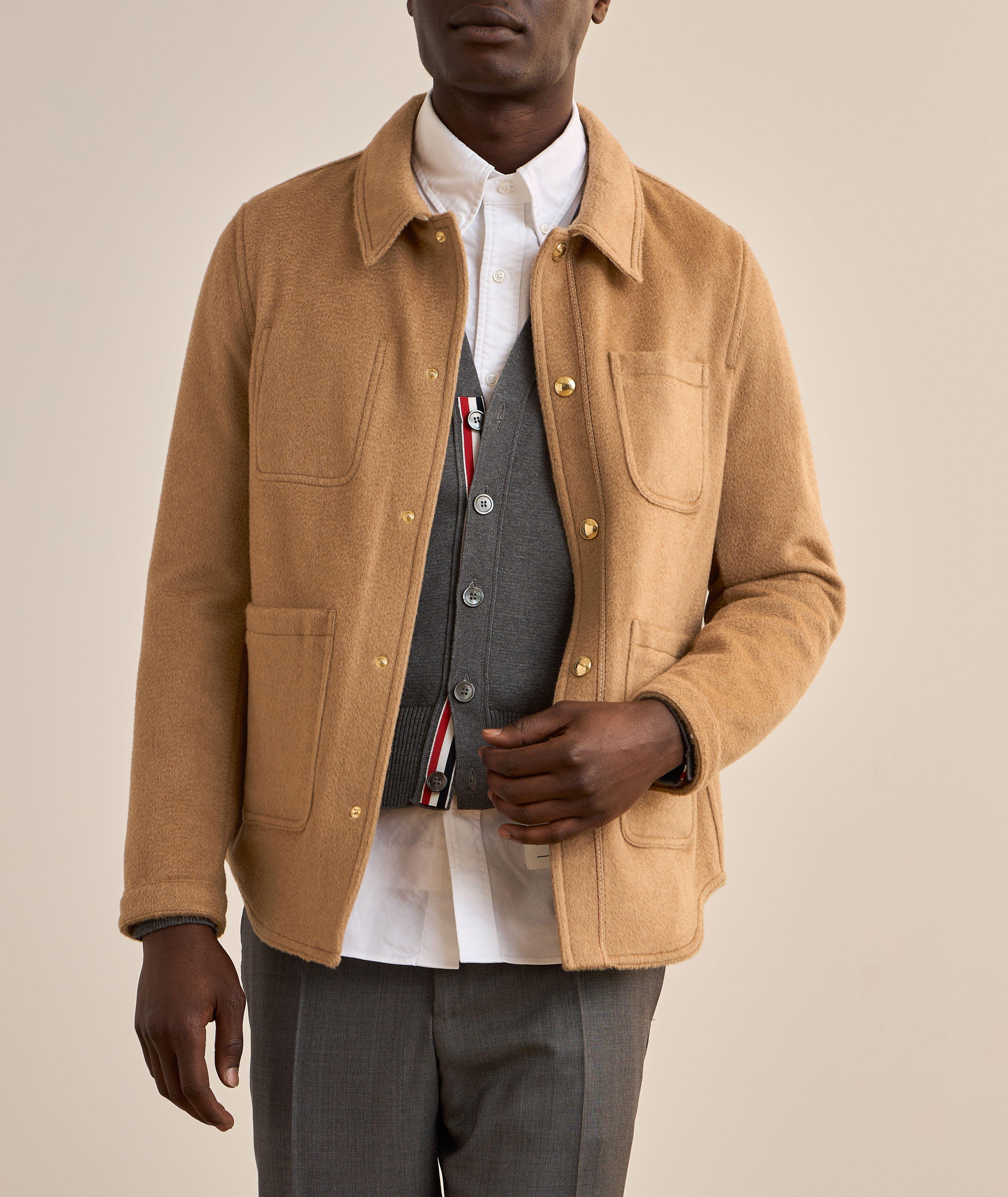 Utility Camel Hair Chore Jacket  image 5