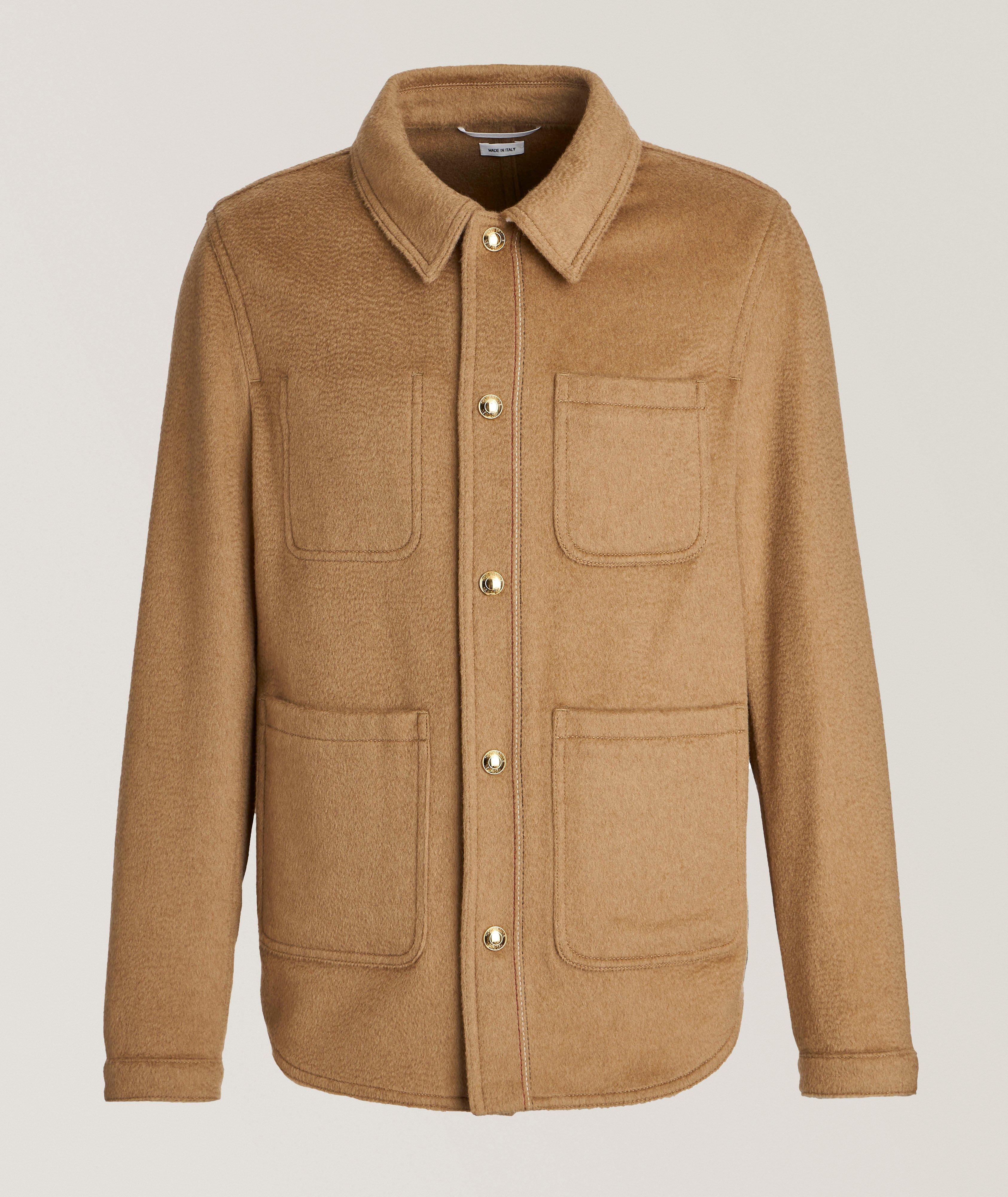 Utility Camel Hair Chore Jacket  image 0