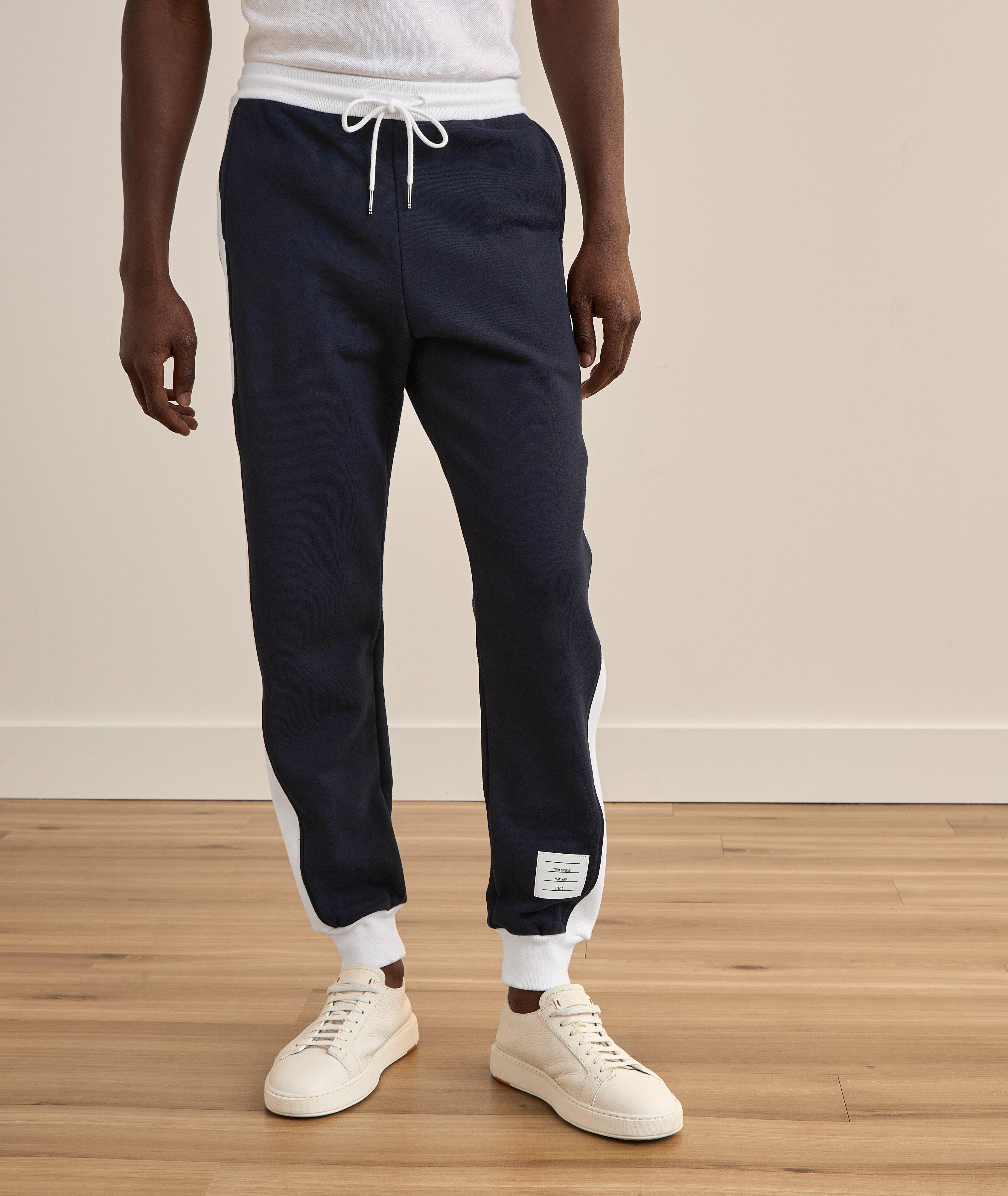 4-Bar Colourblock Loopback Sweatpants  image 1