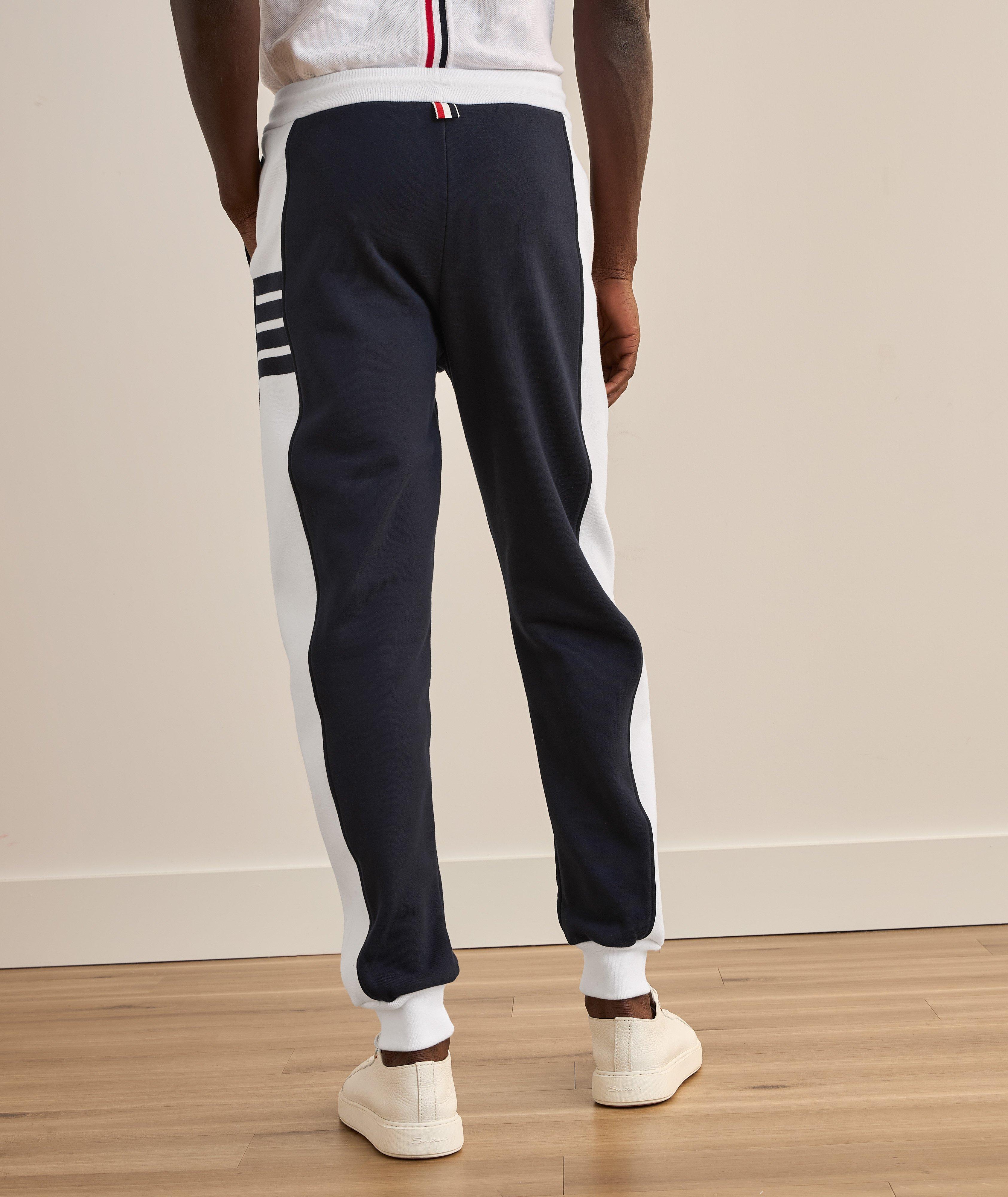 4-Bar Colourblock Loopback Sweatpants  image 2