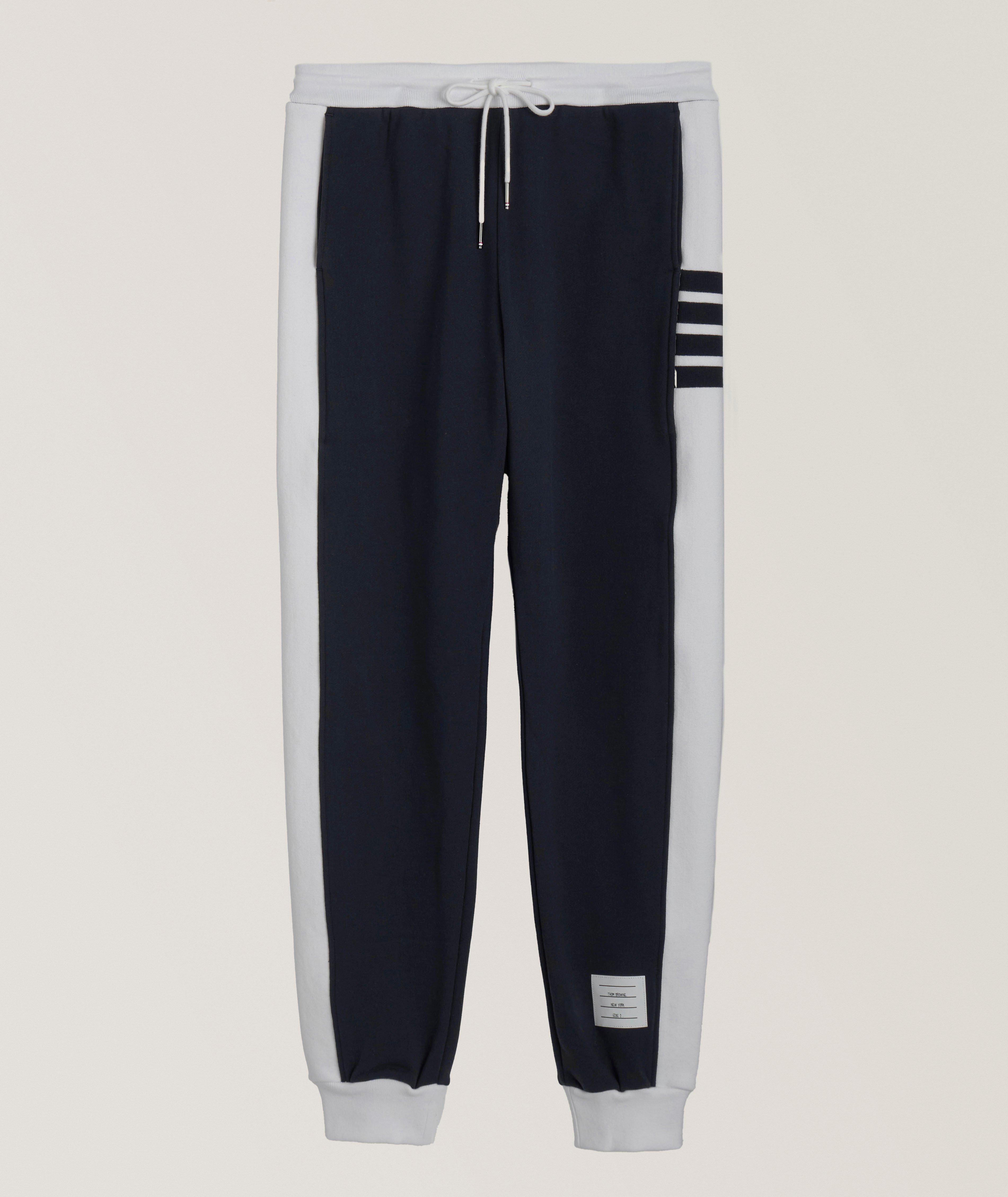 4-Bar Colourblock Loopback Sweatpants  image 0