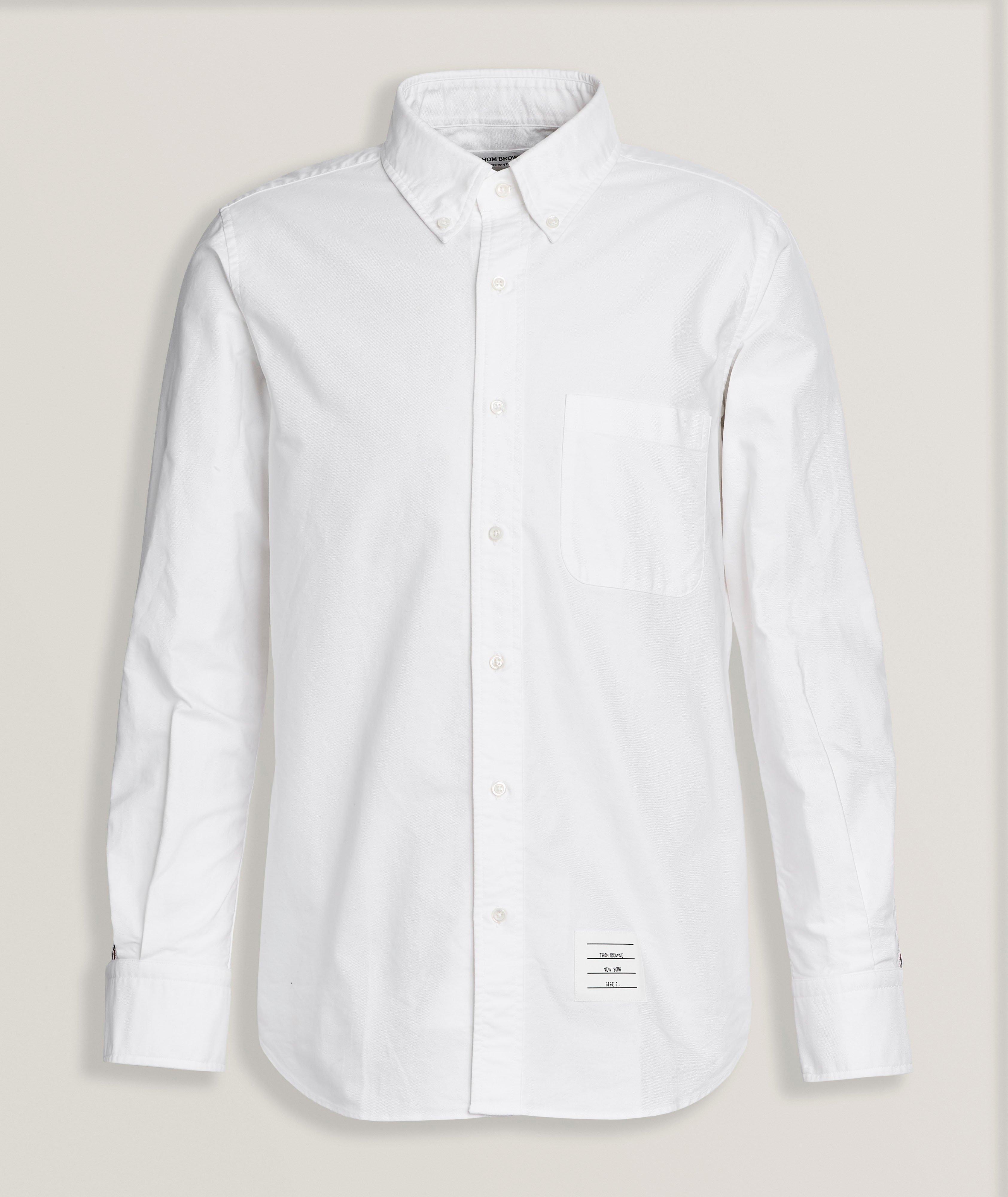 Chemise en toile oxford de coupe droite image 1