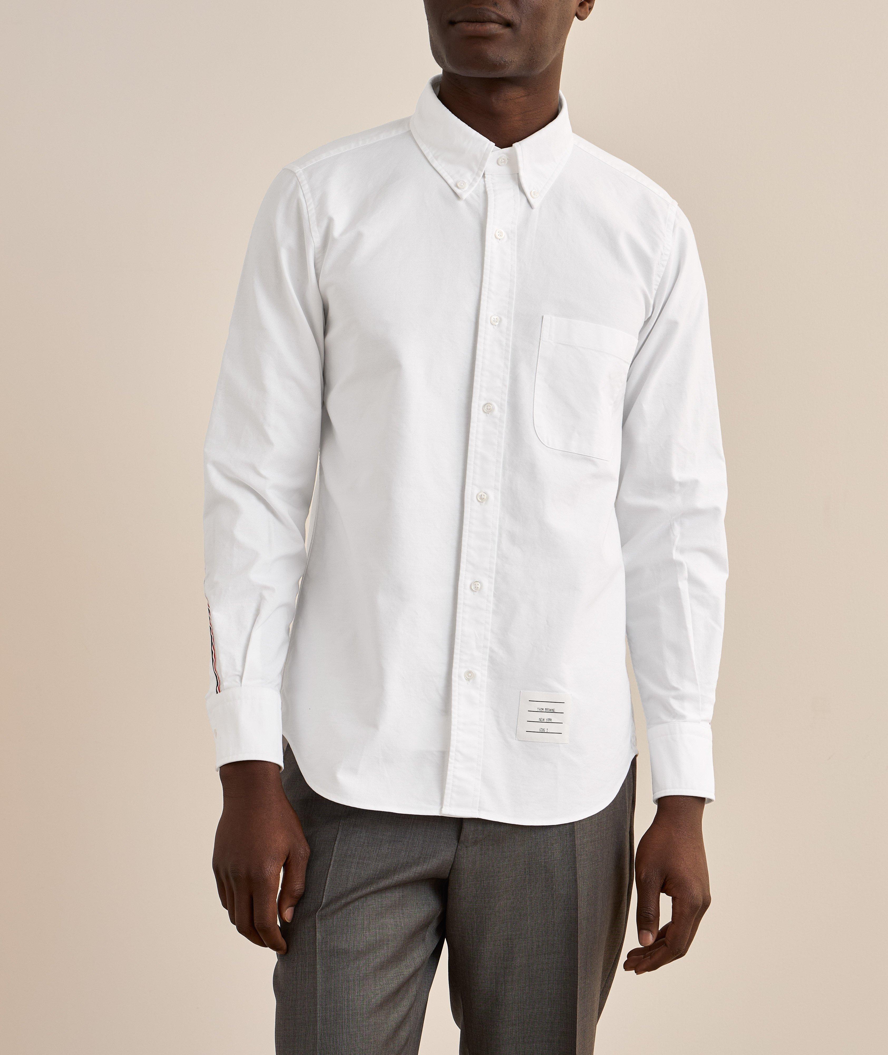 Chemise en toile oxford de coupe droite image 2