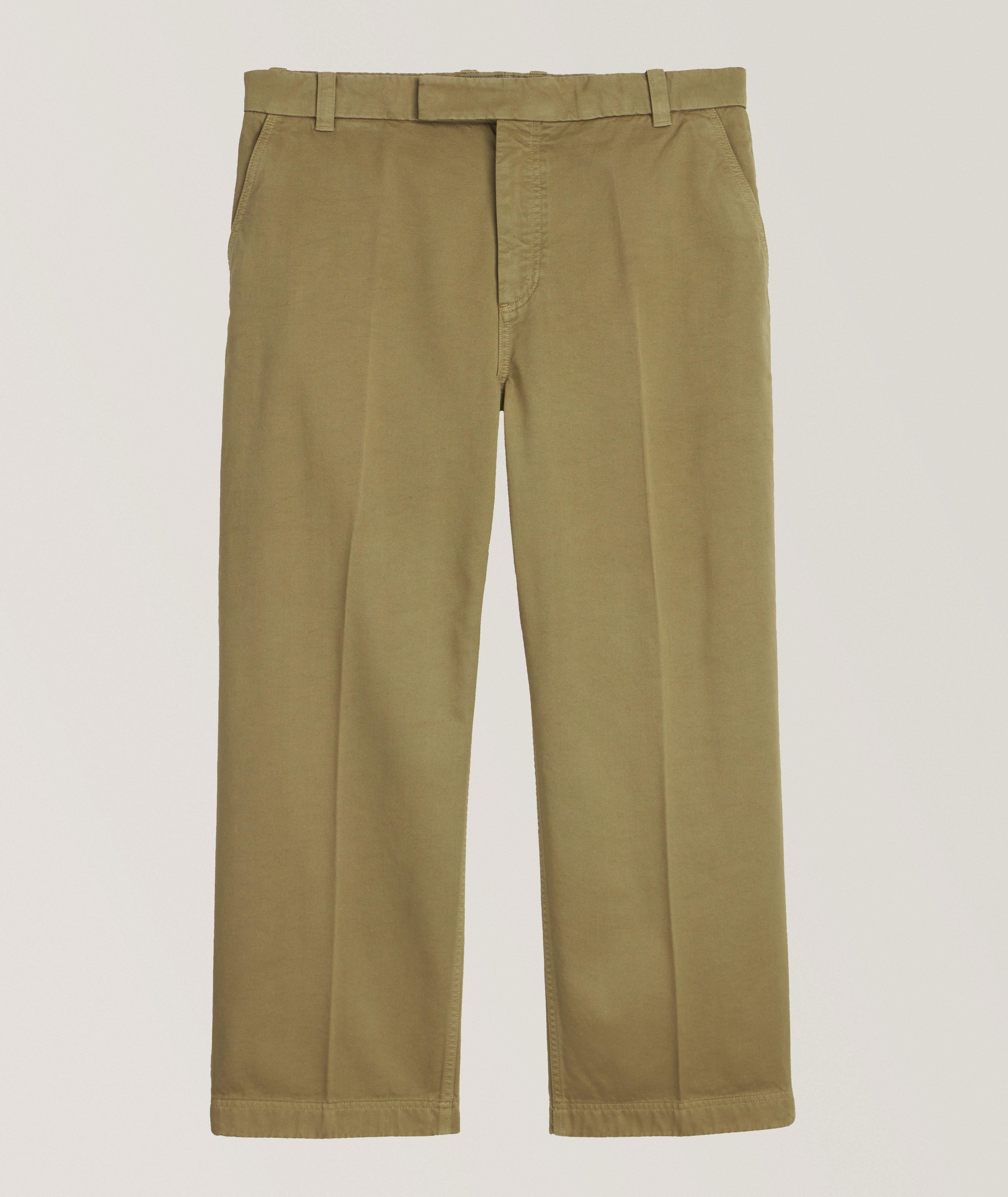 Straight-Leg Cotton Chino Pants image 0