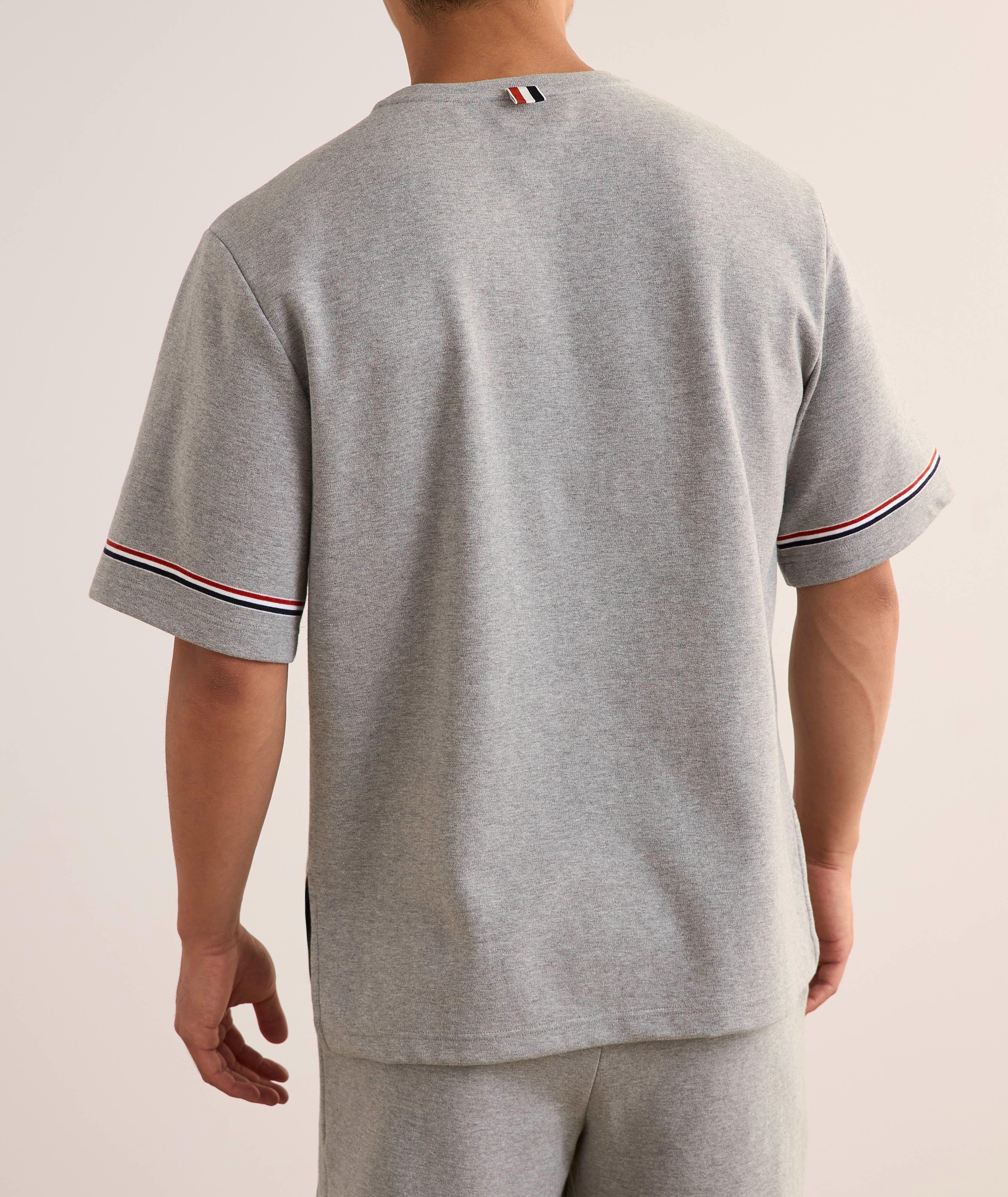 RWB Striped Trim Rugby Cotton T-Shirt image 2