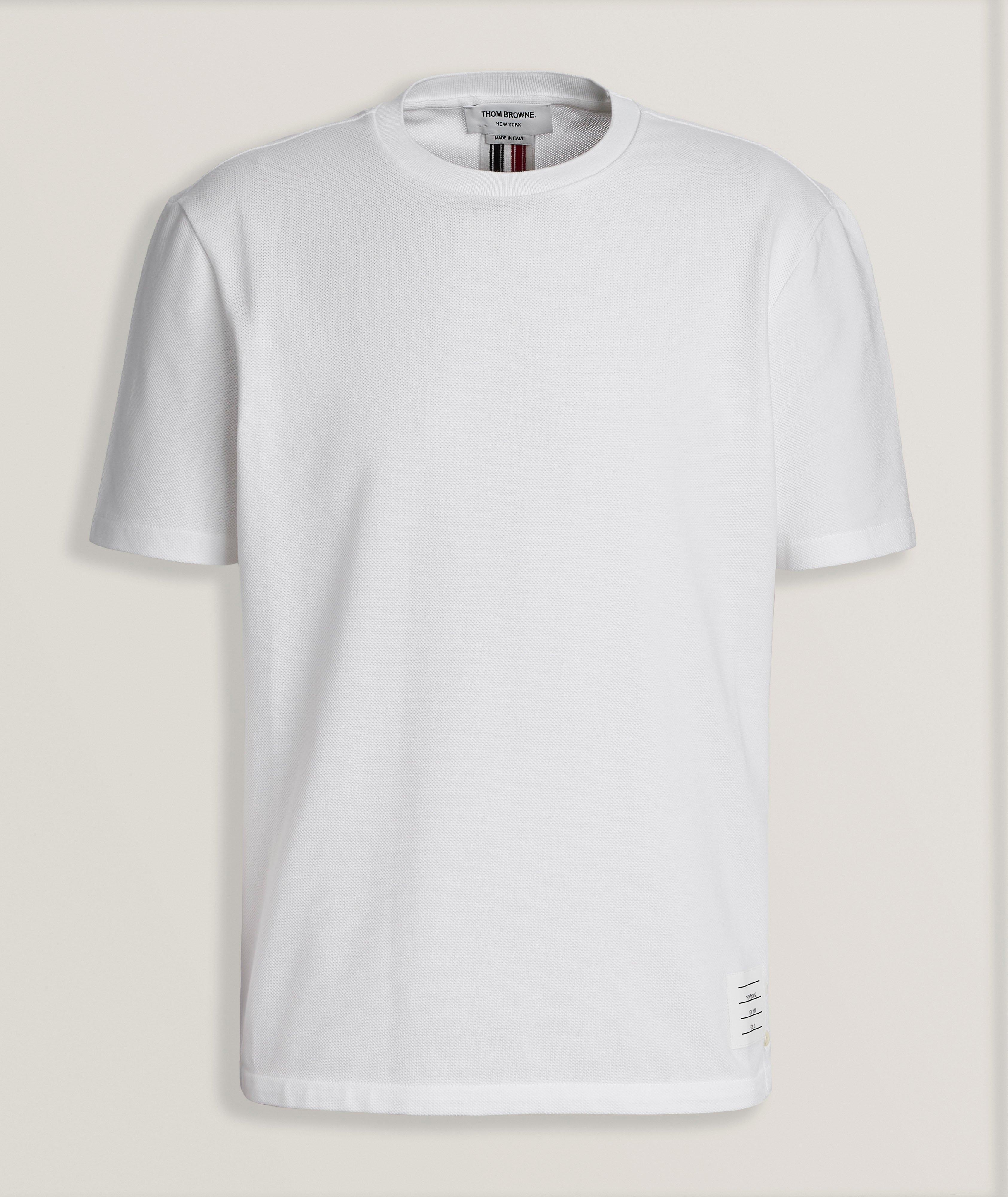 Back RWB Stripe Piqué T-Shirt  image 1