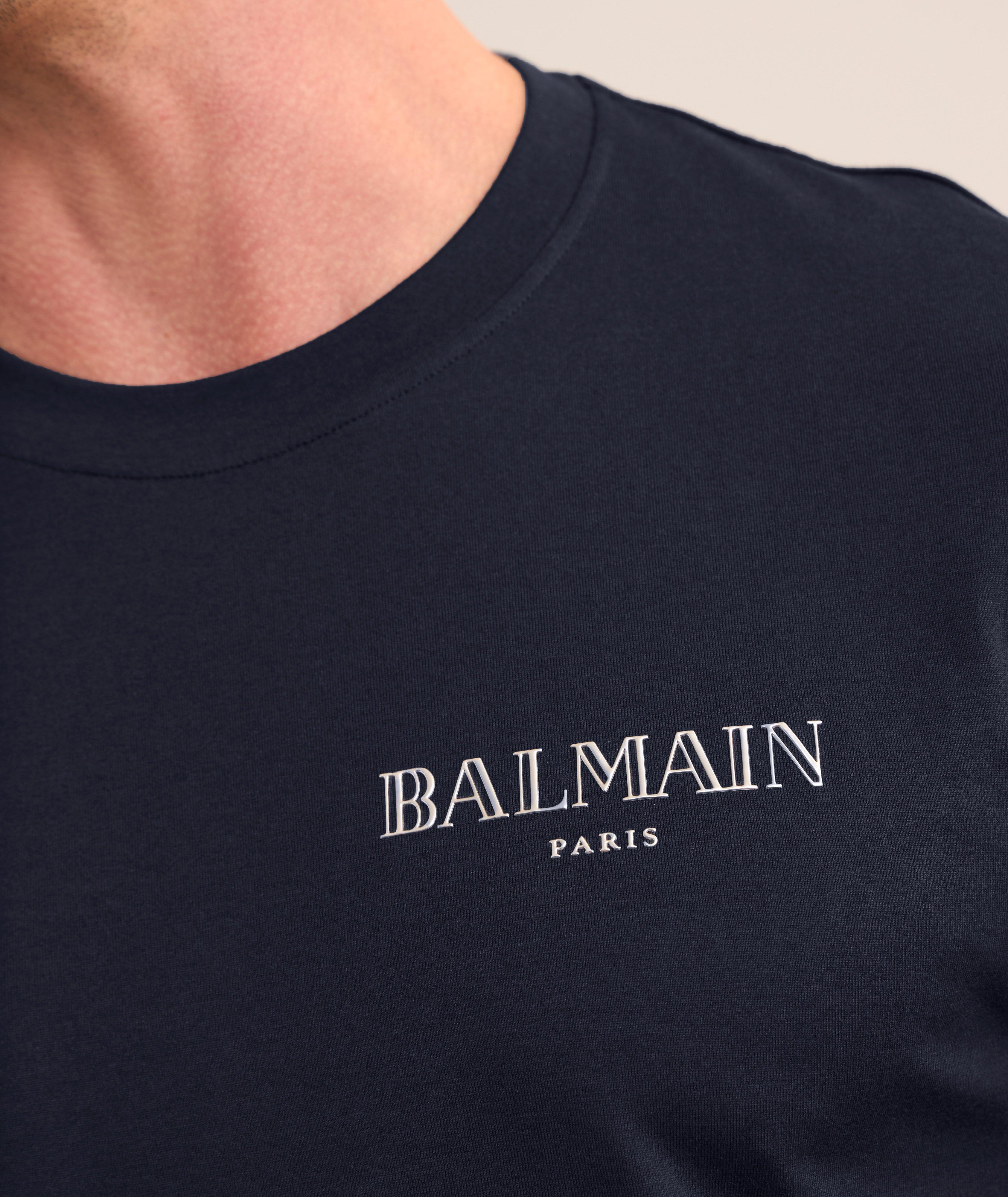 Gel Logo Cotton Crewneck T-Shirt image 3