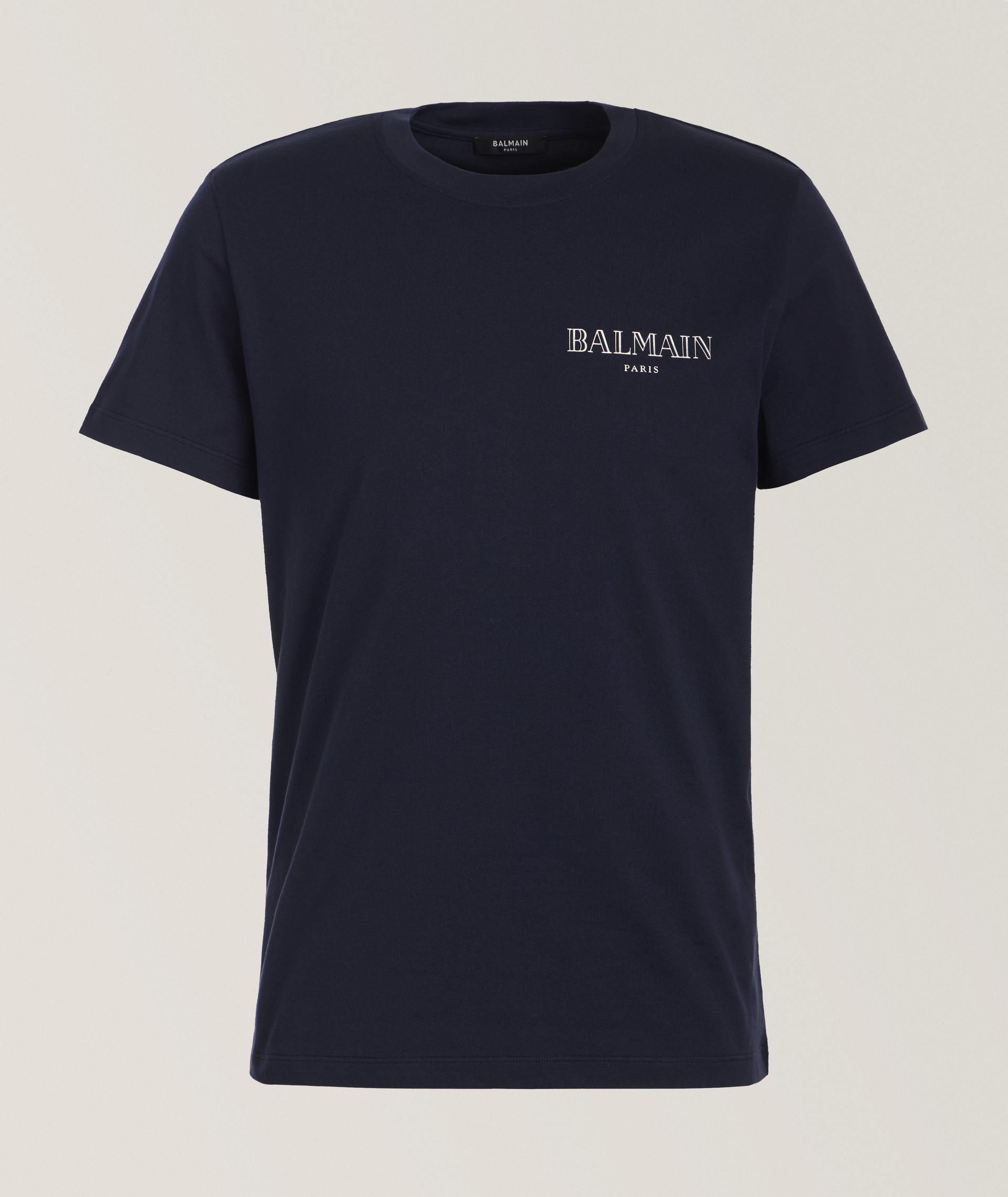 Gel Logo Cotton Crewneck T-Shirt image 0