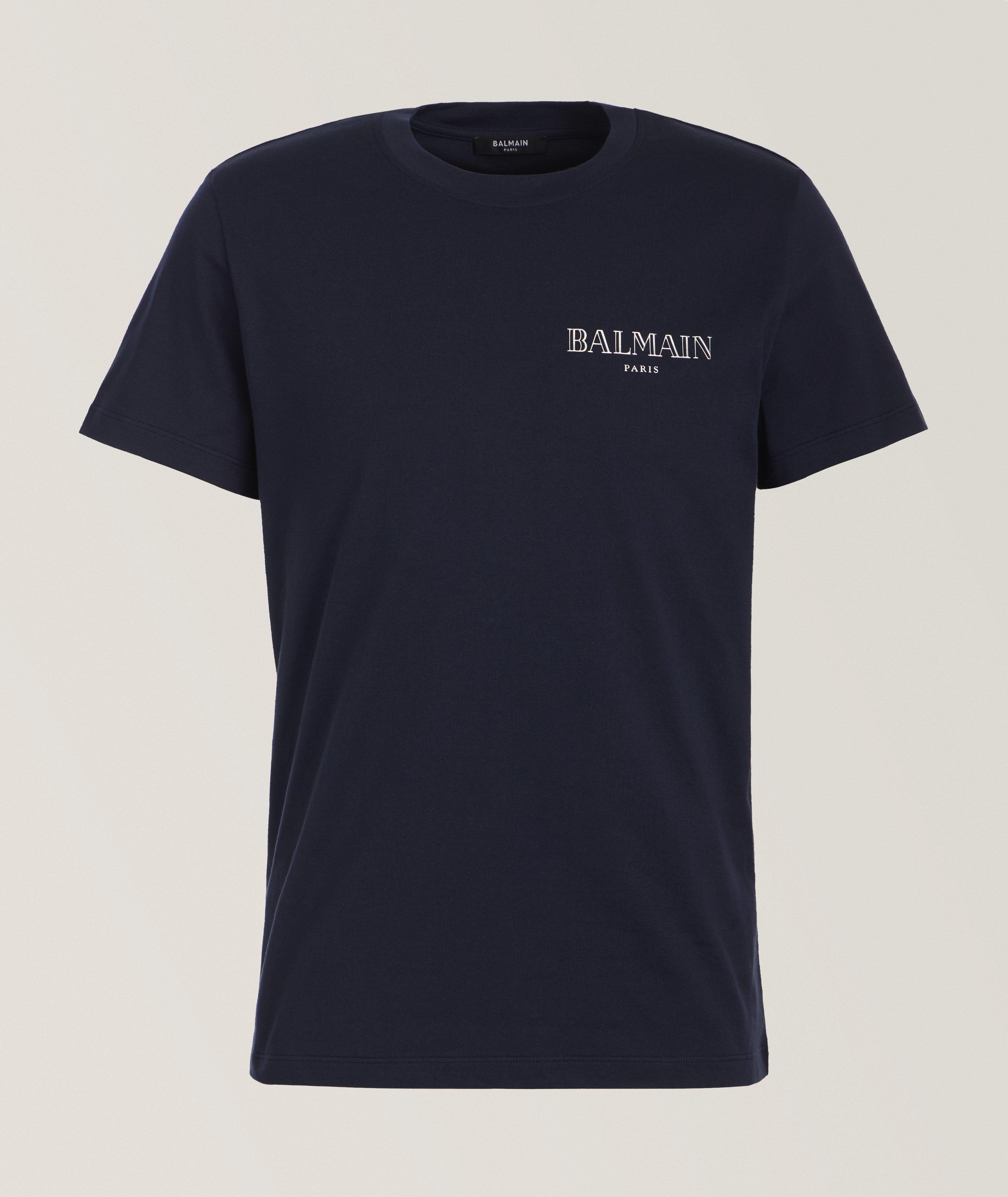 Gel Logo Cotton Crewneck T-Shirt image 0