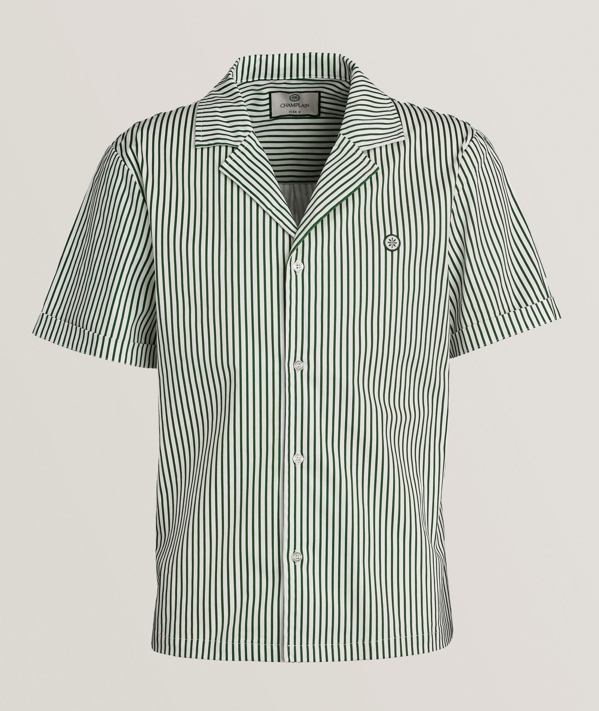 Pinstripe Camp Shirt image 0