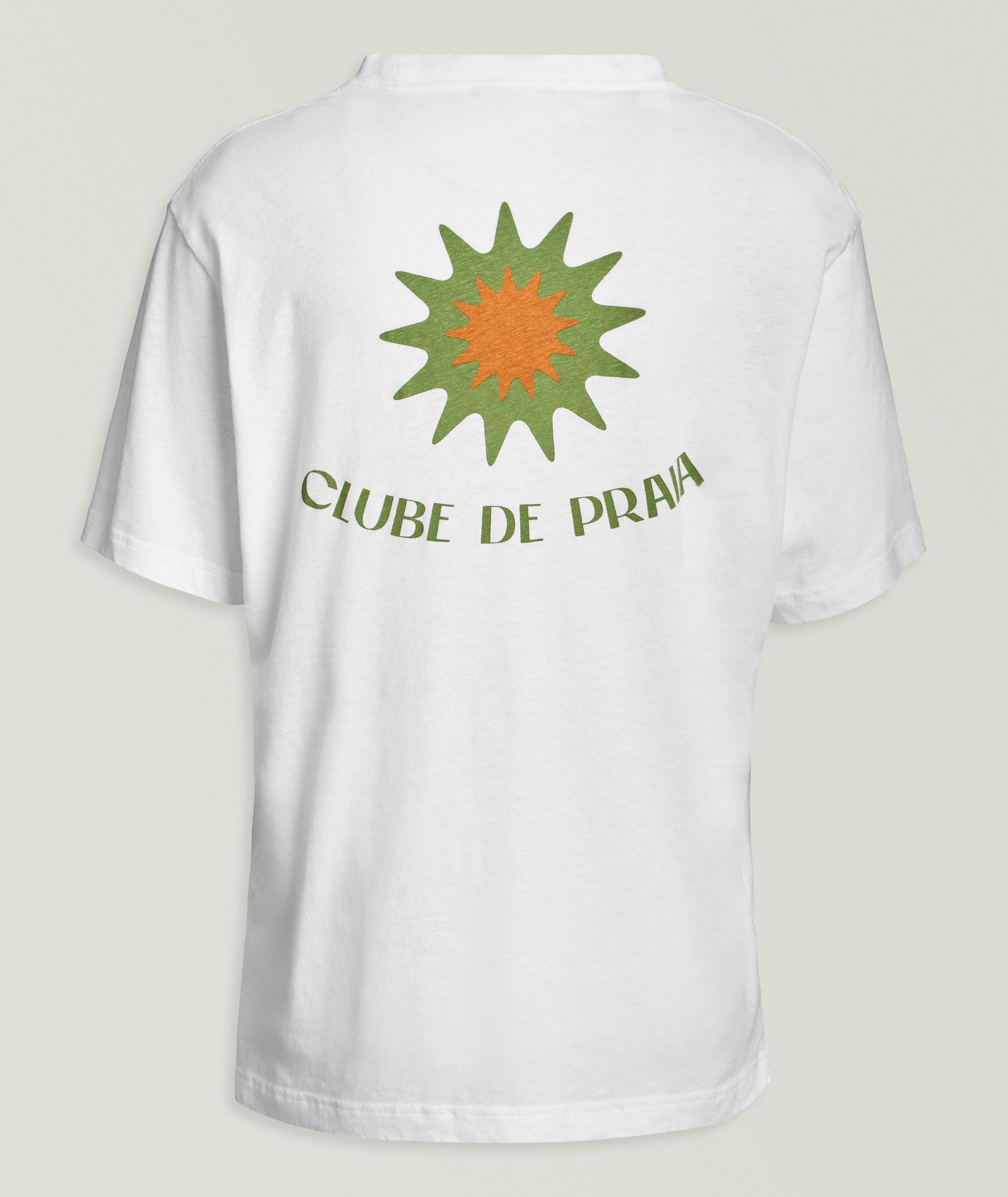 T-shirt Dinis en coton et en lin image 1