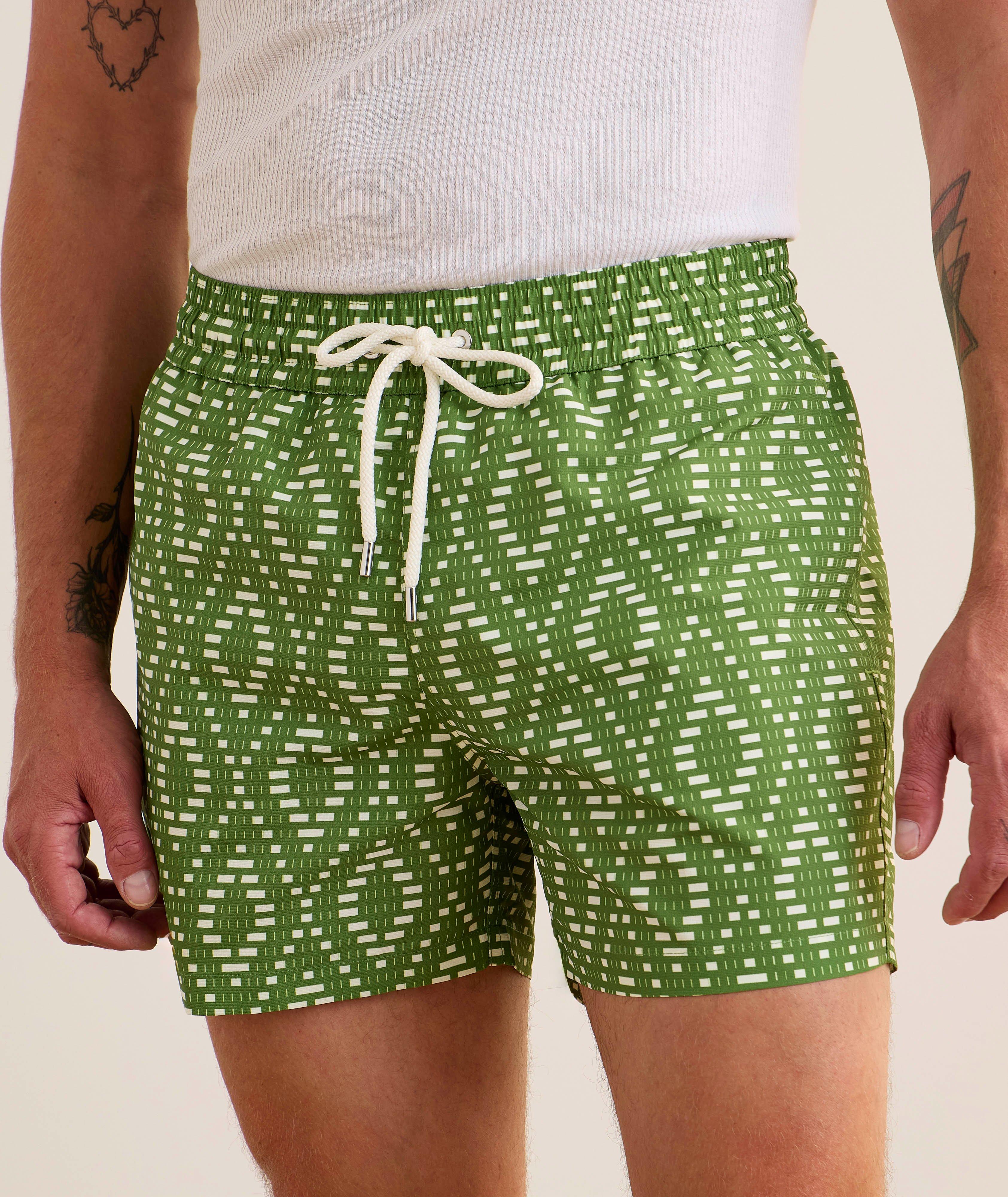 Rio Raffia Angra Swim Shorts & Pouch Set image 1