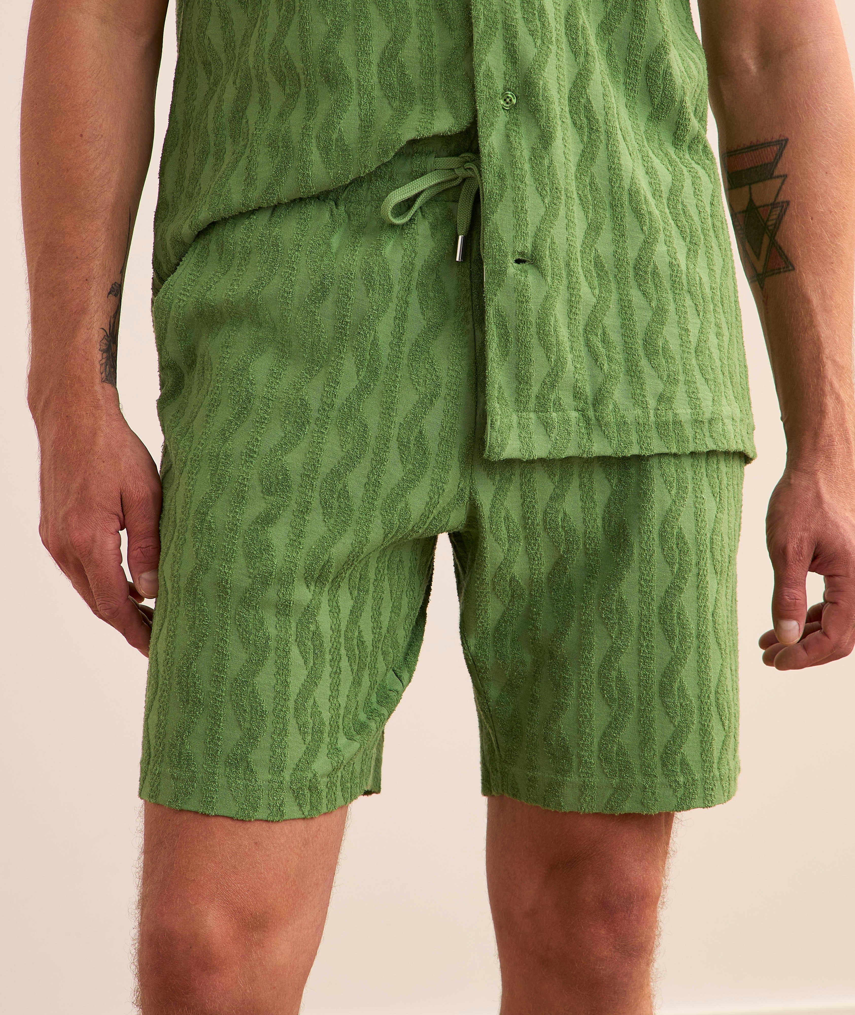 Augusto Terry Jacquard Shorts image 1