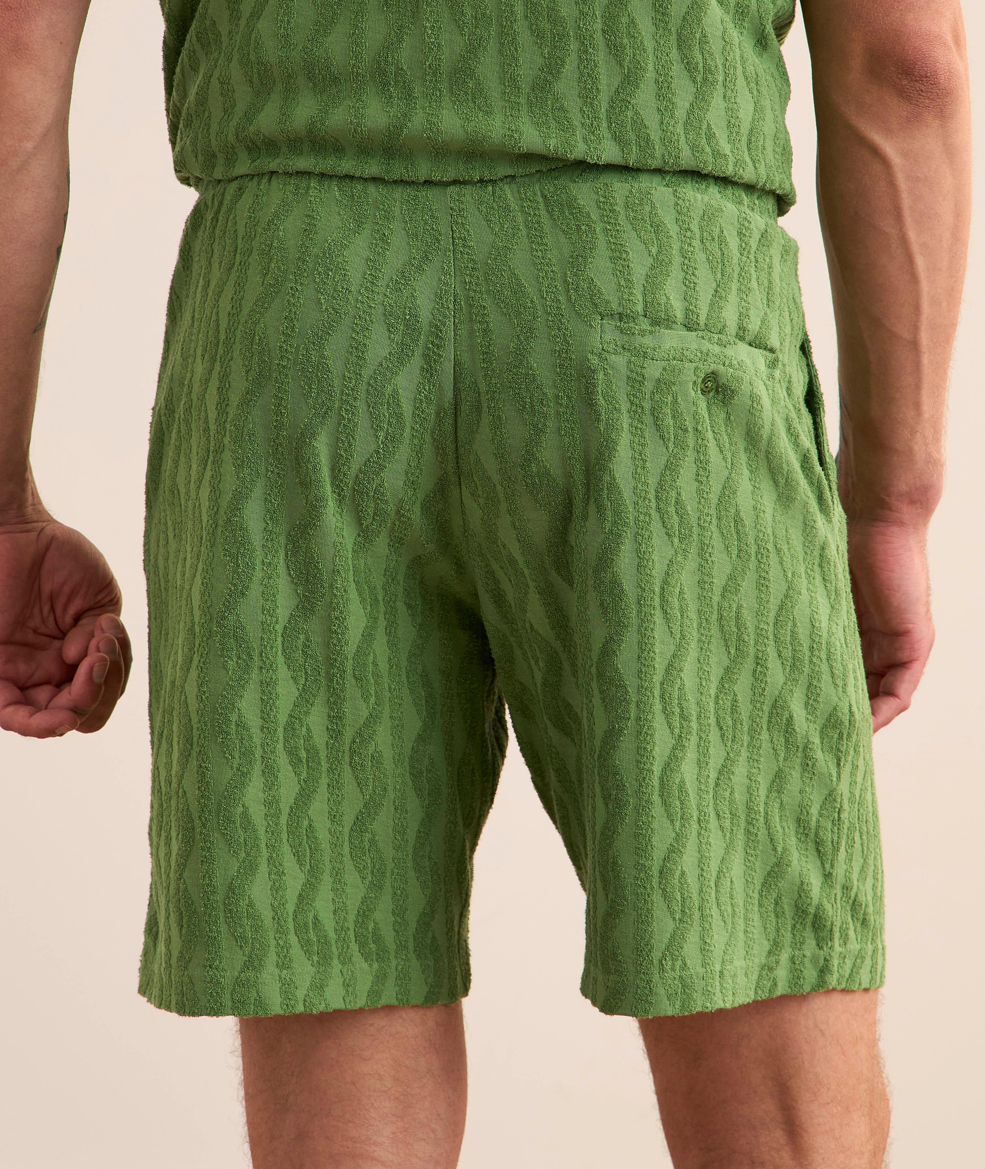 Augusto Terry Jacquard Shorts image 2