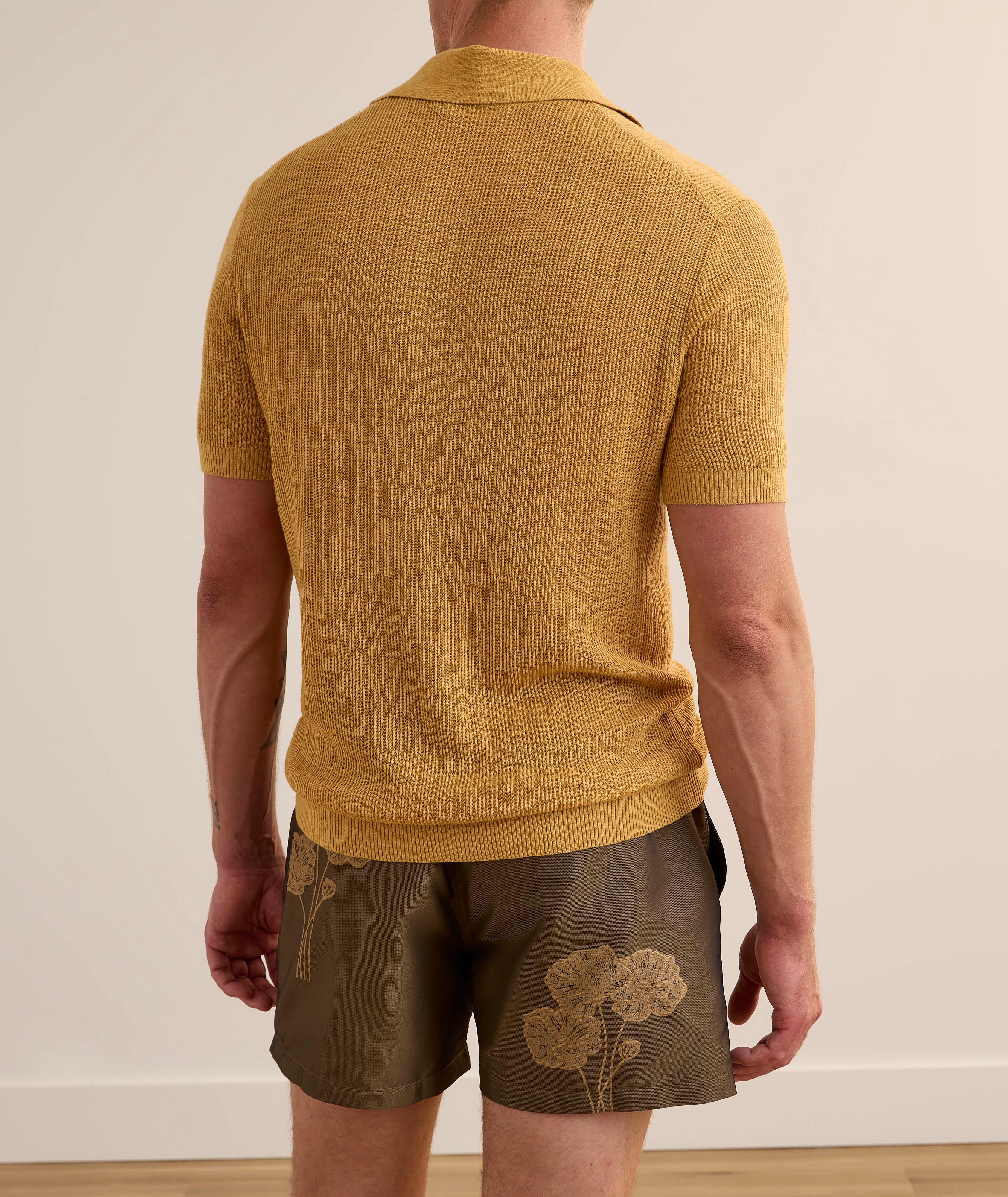 Joaquim Cotton-Blend Johnny Collar Polo  image 2