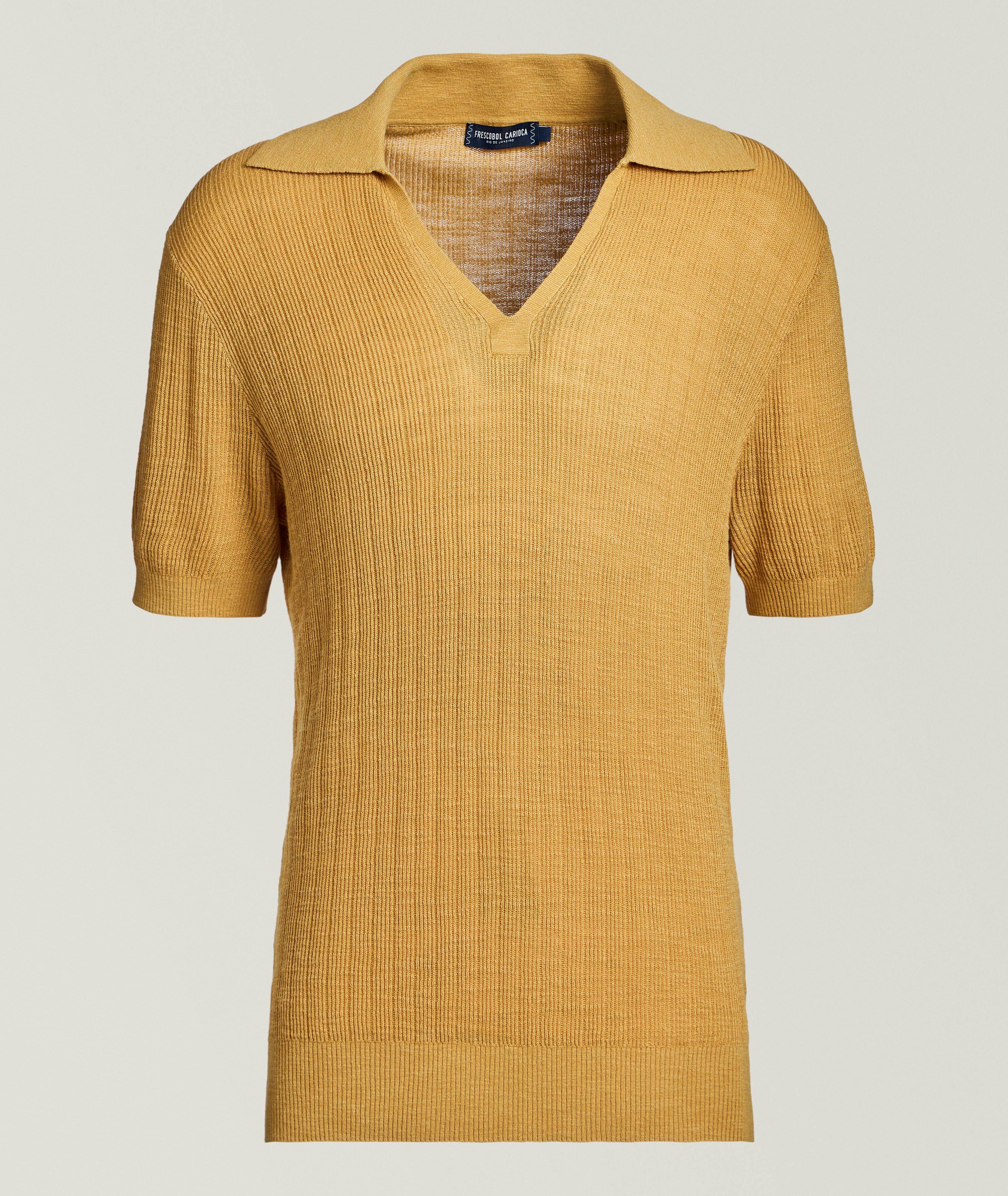 Joaquim Cotton-Blend Johnny Collar Polo  image 0