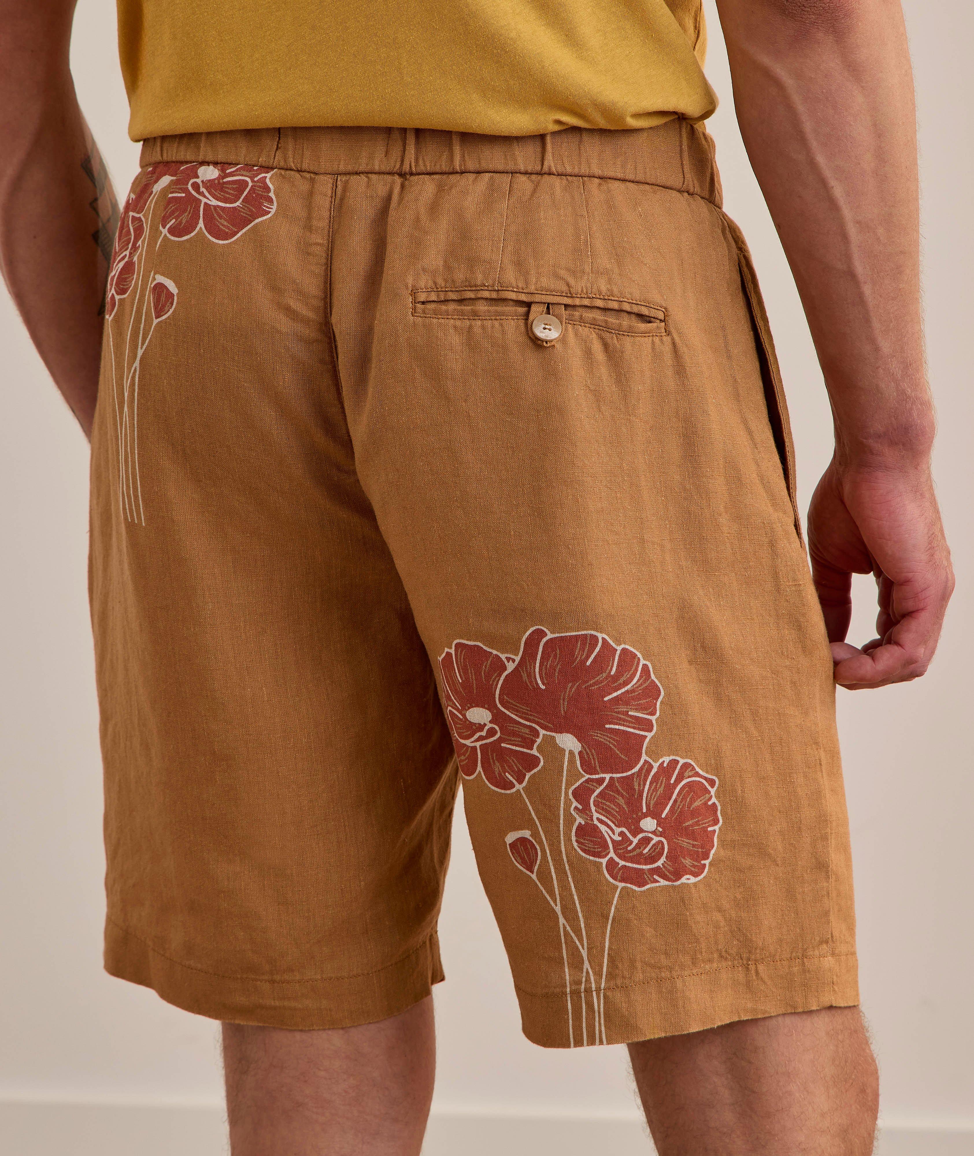 Felipe Linen Shorts image 2
