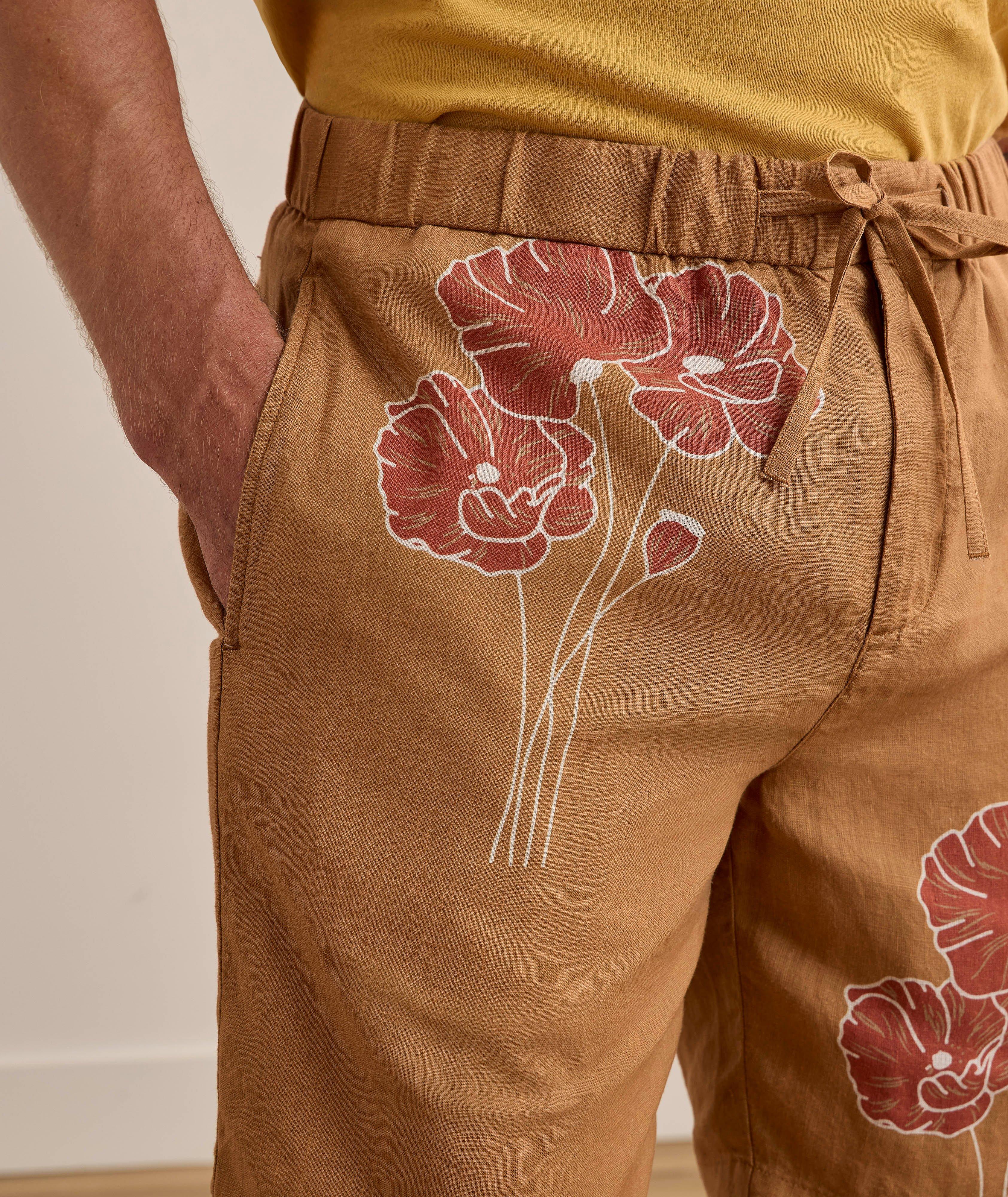Felipe Linen Shorts image 3