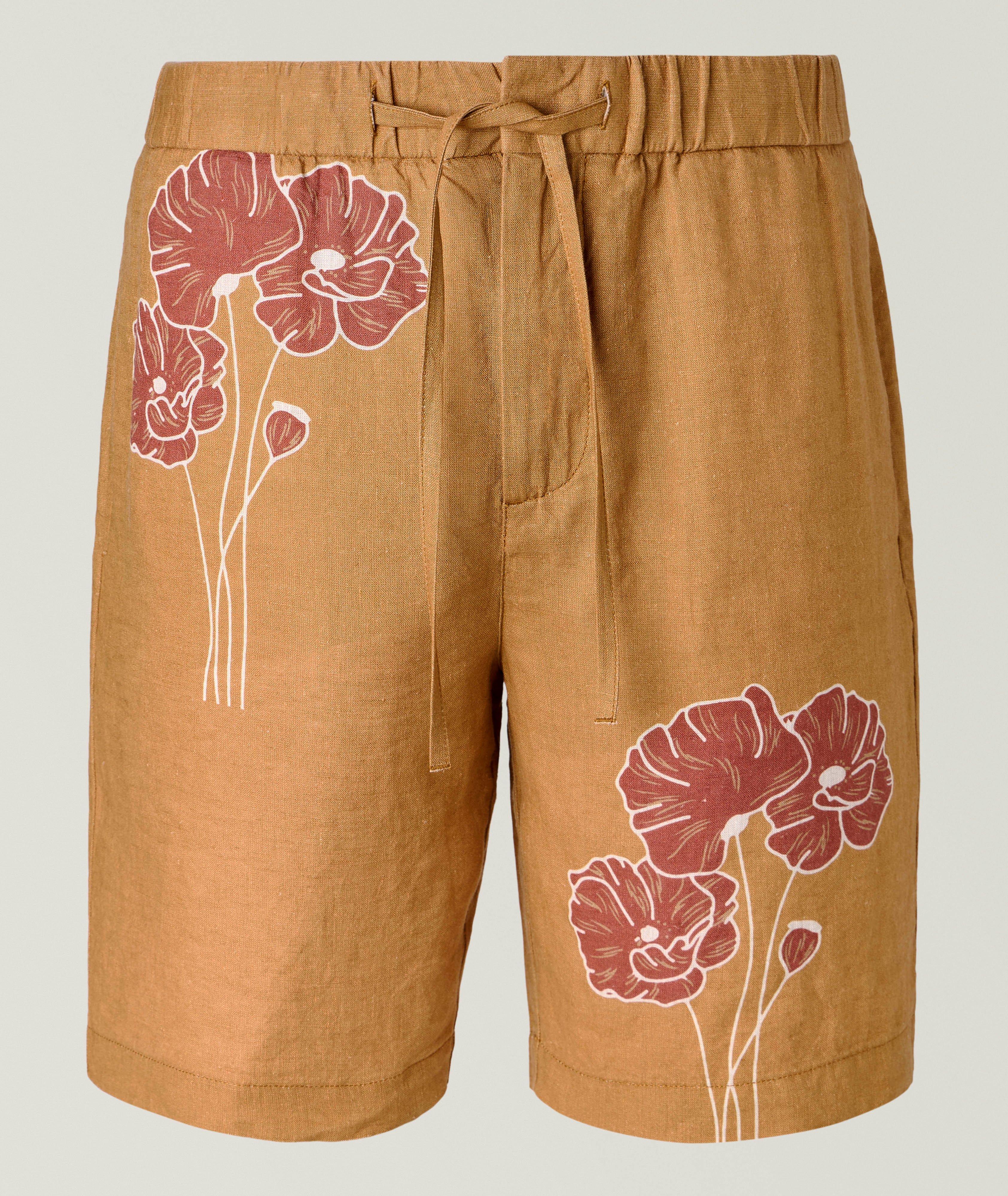 Felipe Linen Shorts image 0