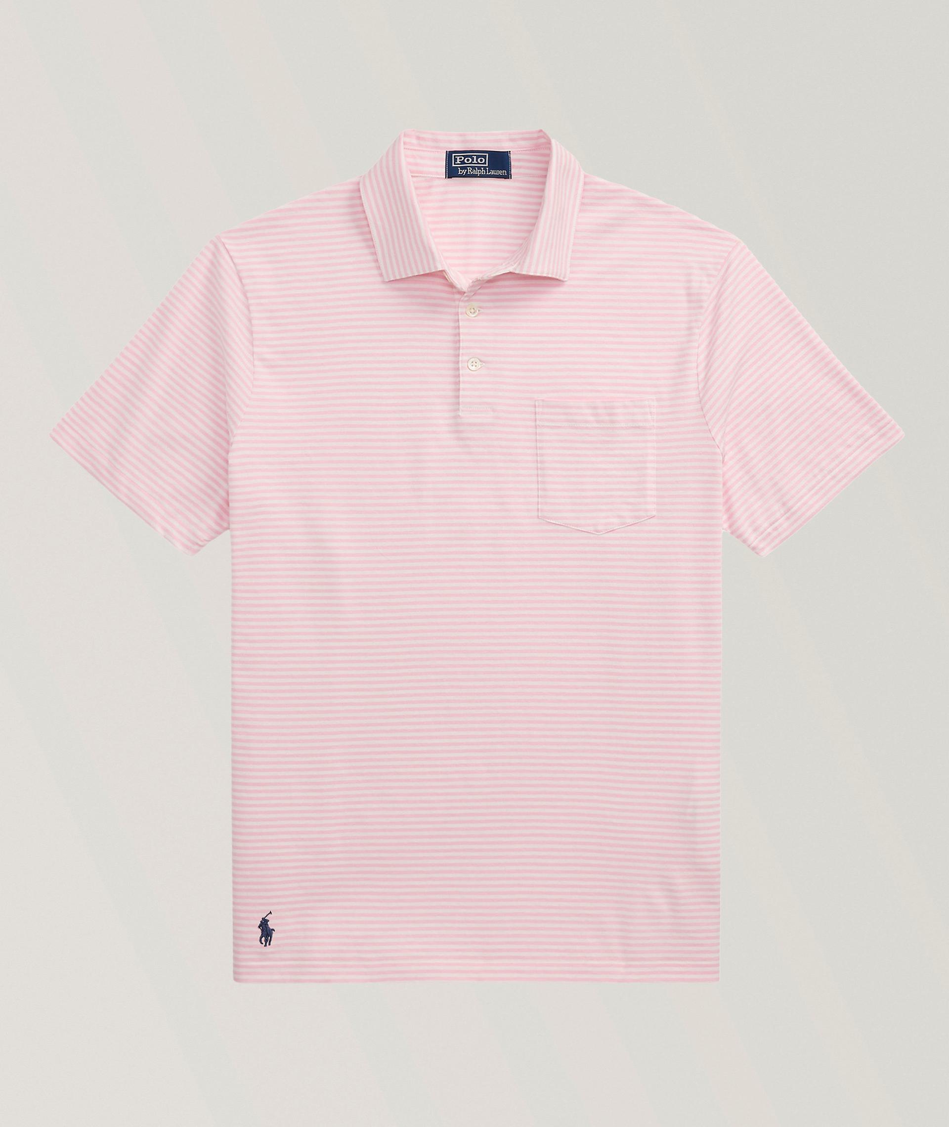 Striped Cotton Polo image 0