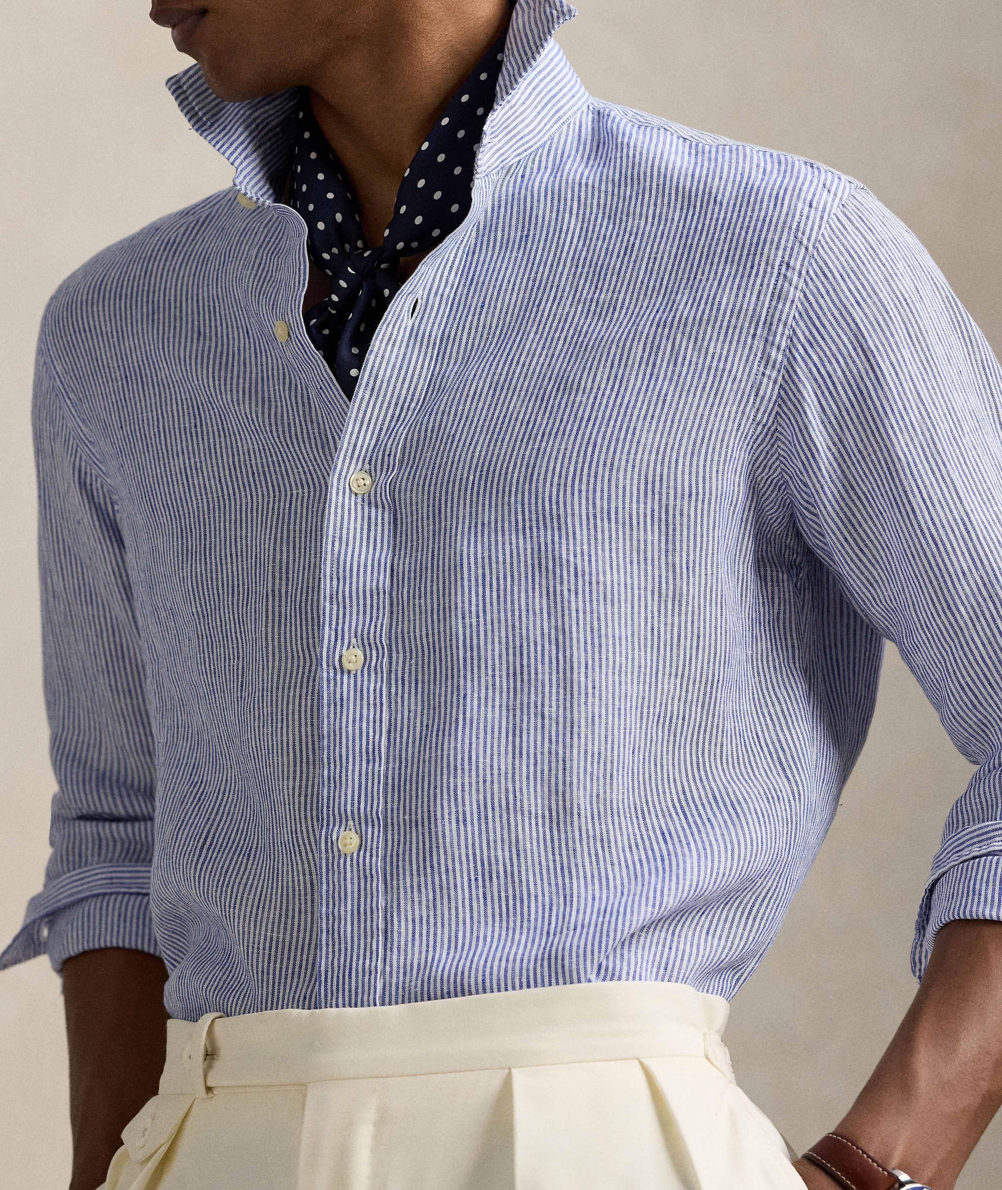 Striped Linen Shirt  image 3