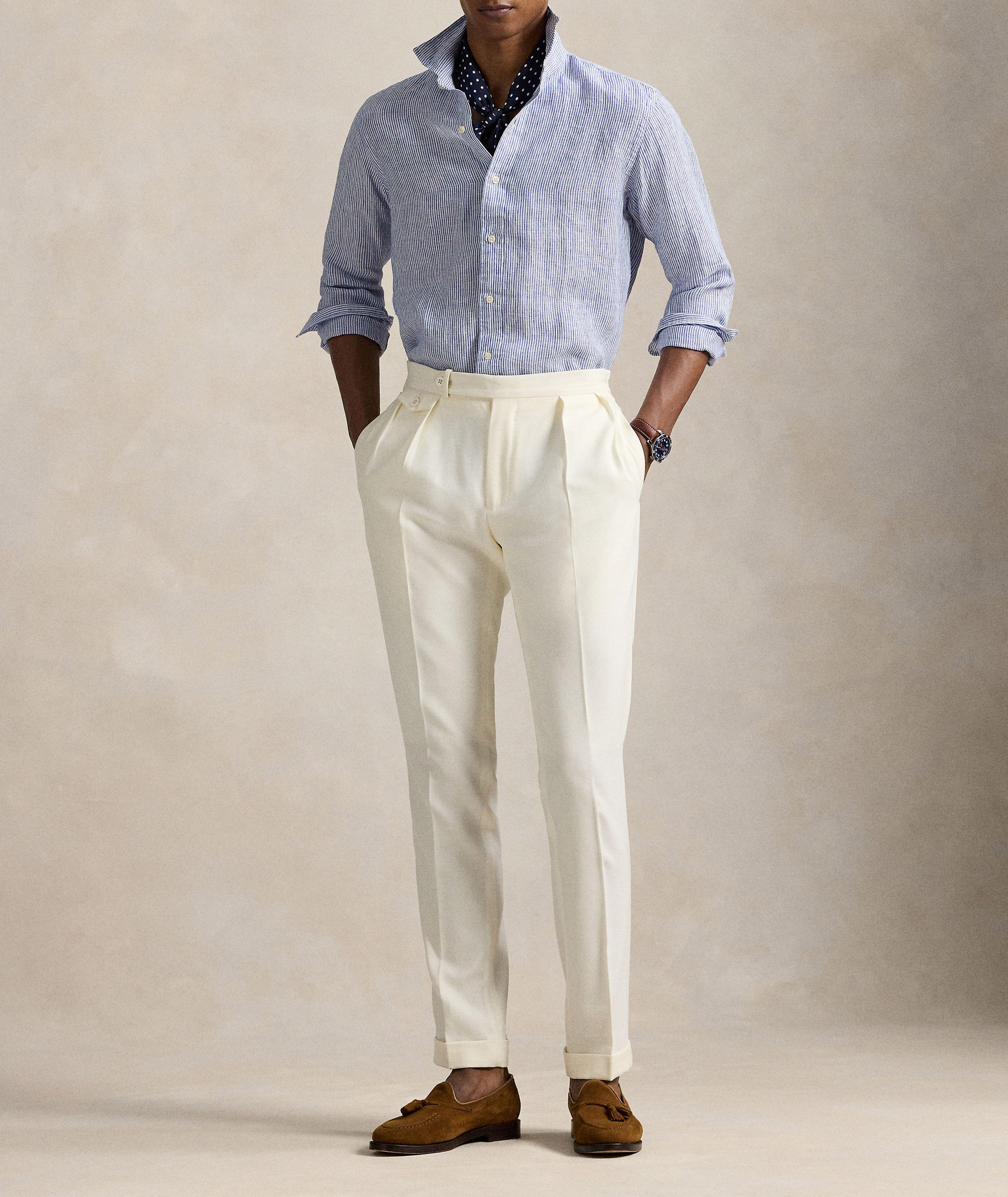 Striped Linen Shirt  image 5