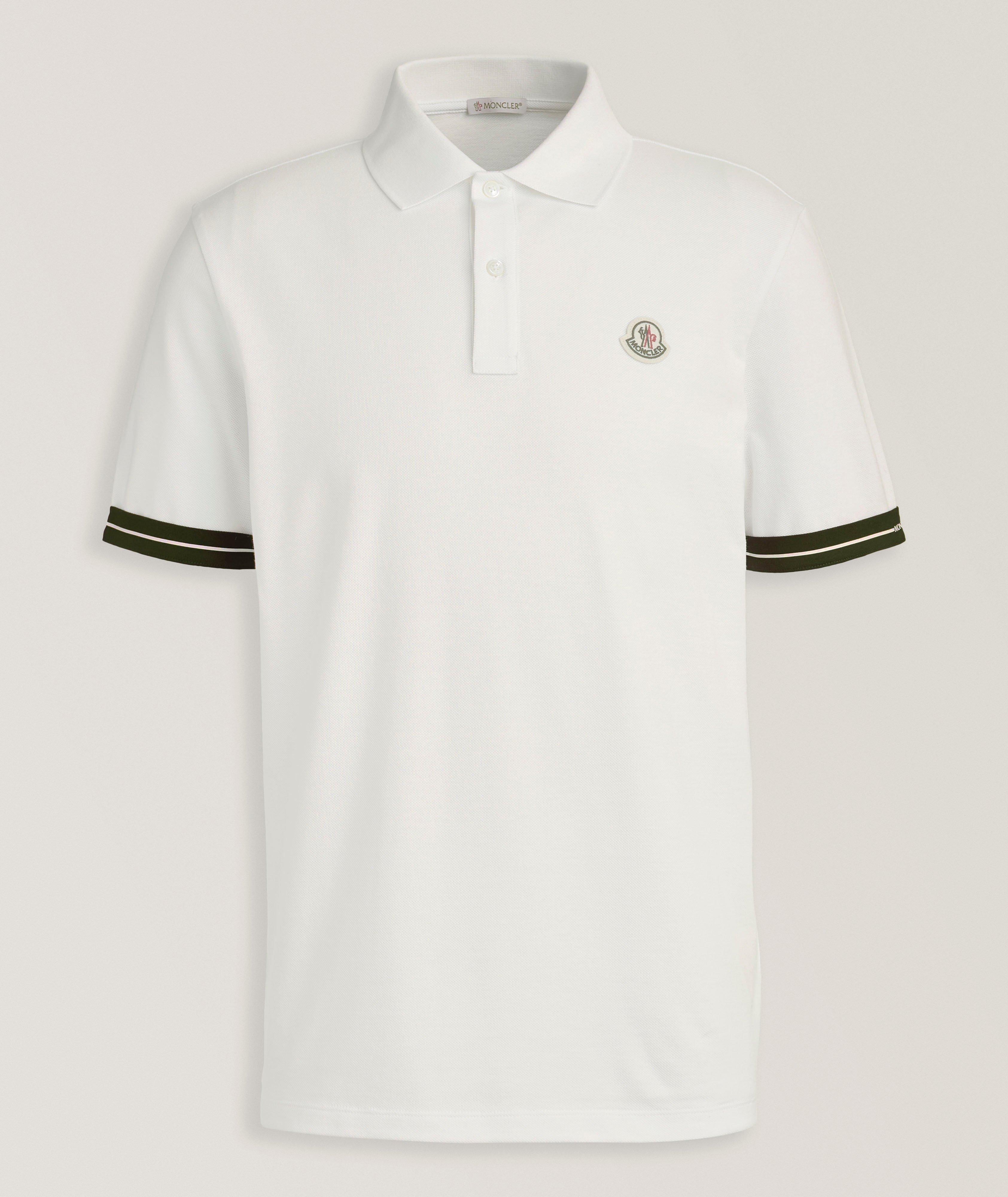 Contrast Tipped Sleeve Piqué Polo  image 0