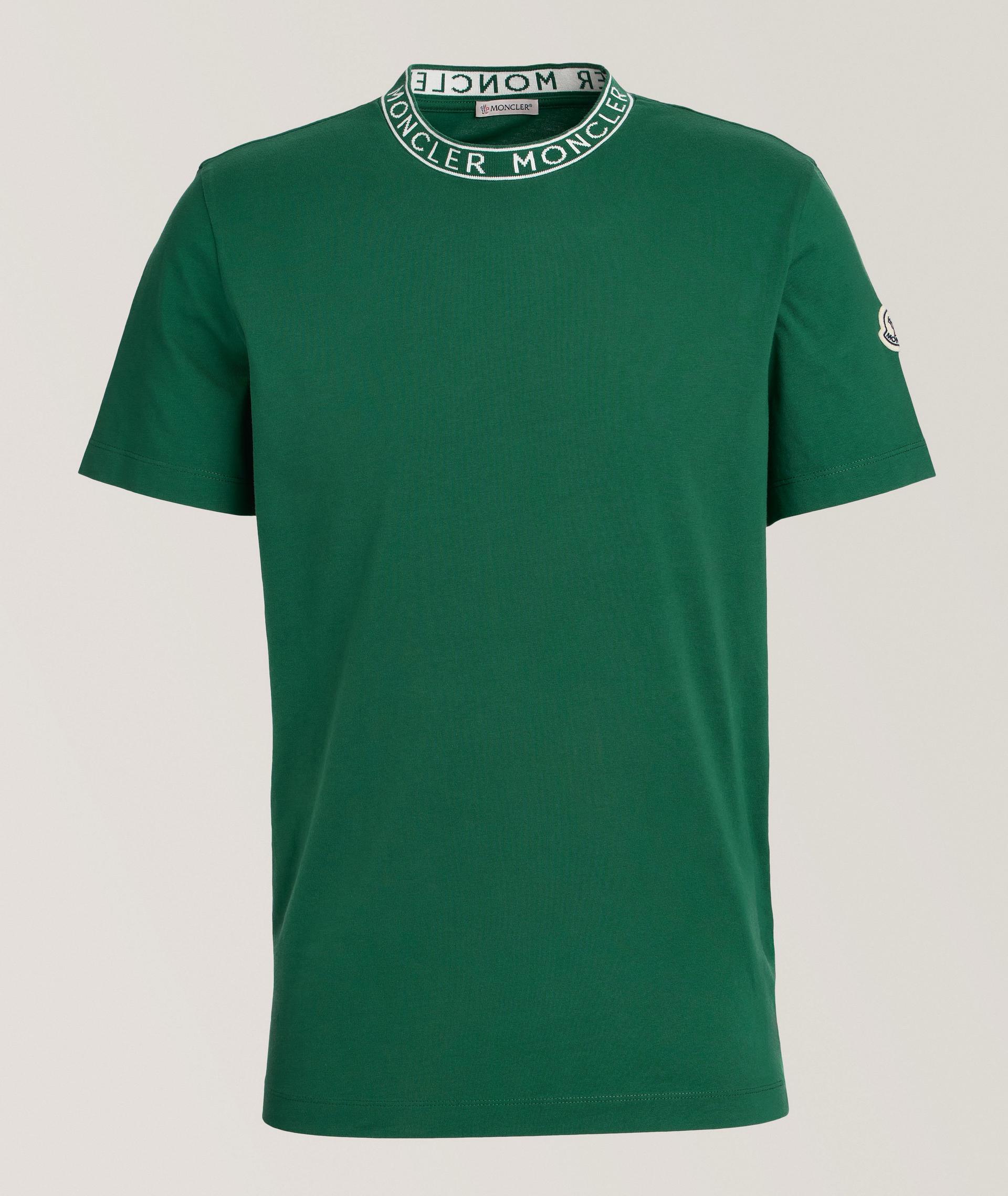 T-shirt en coton avec logos image 0