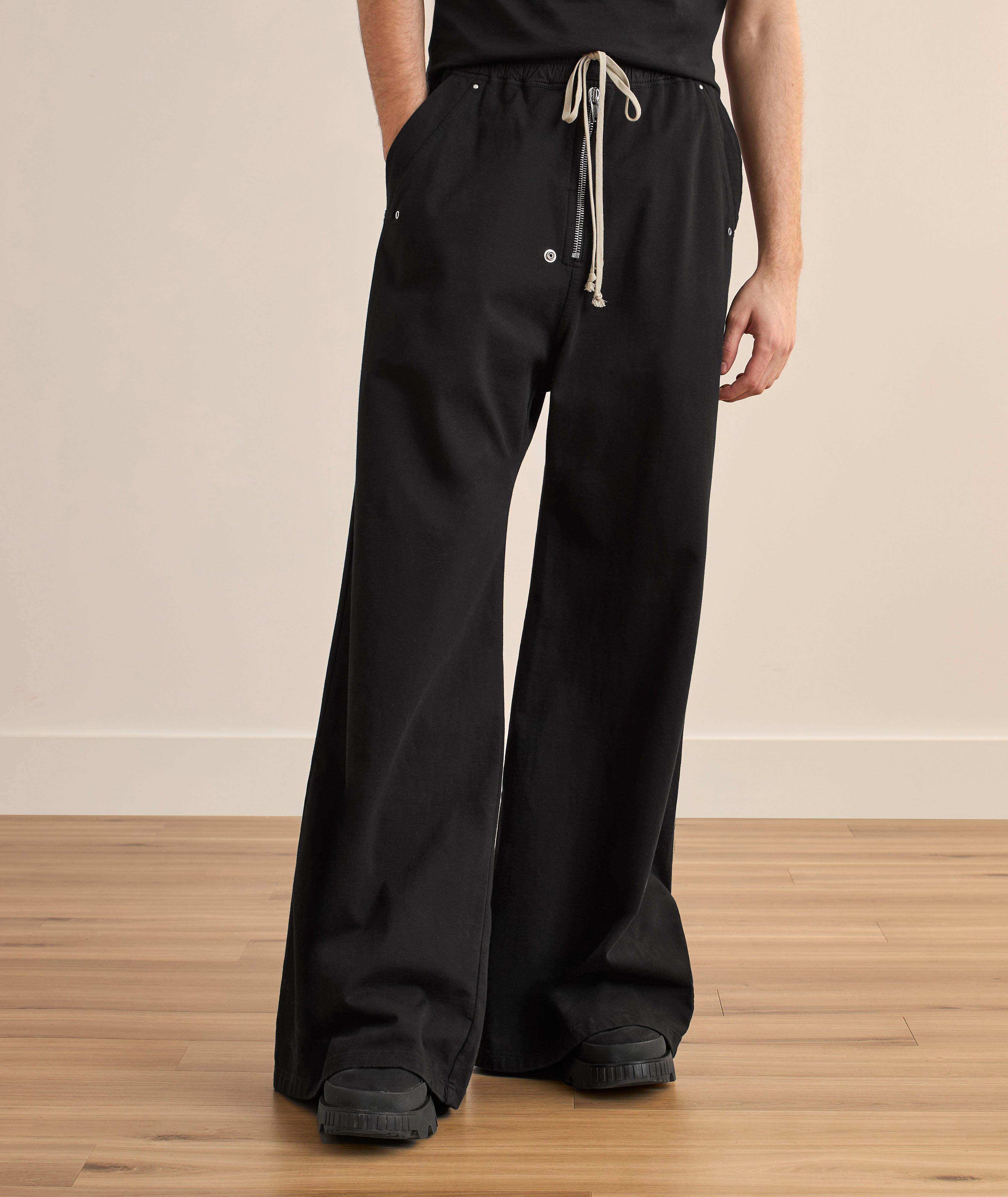 Pantalon Geth en jersey à jambes larges image 2