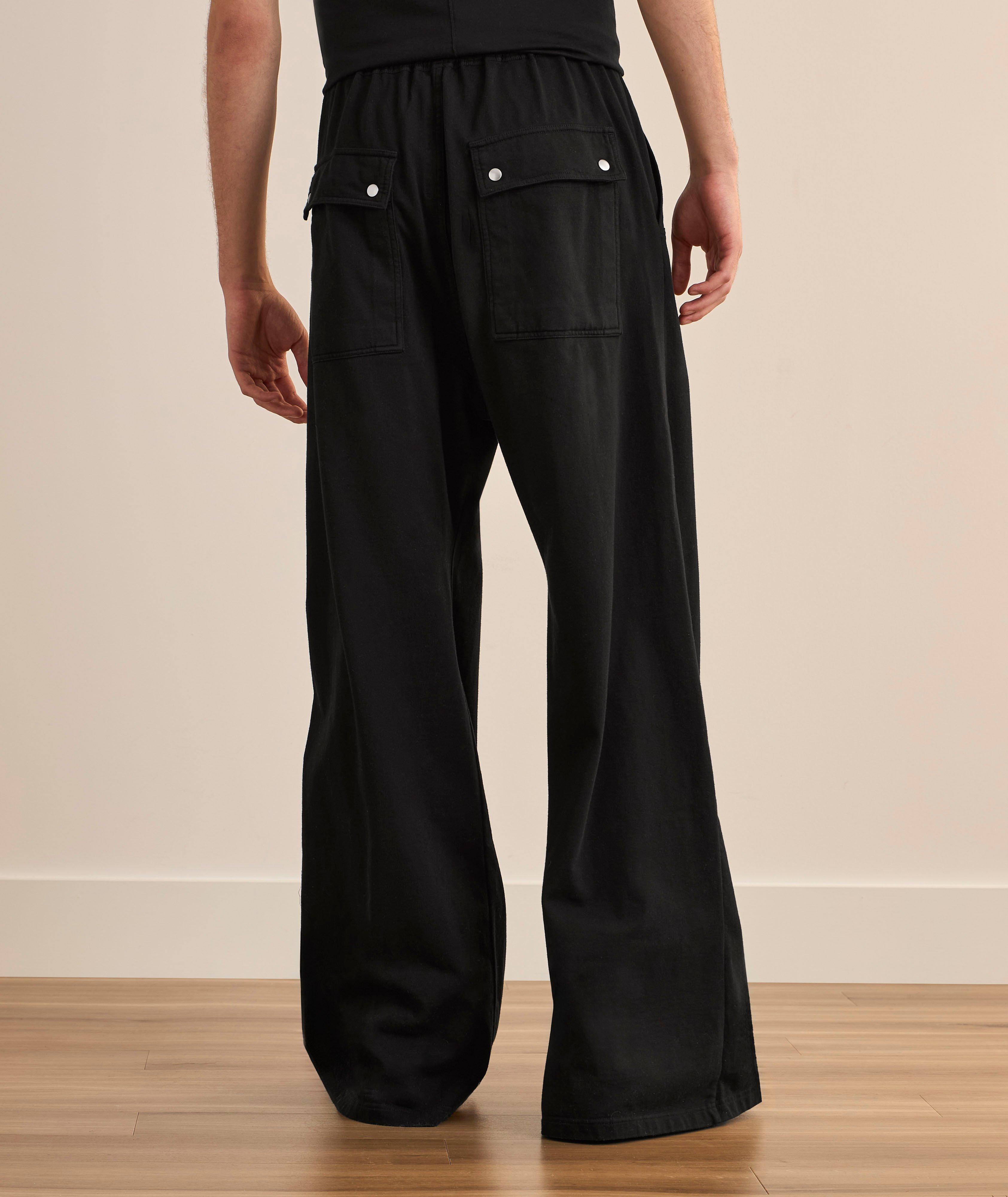 Pantalon Geth en jersey à jambes larges image 3