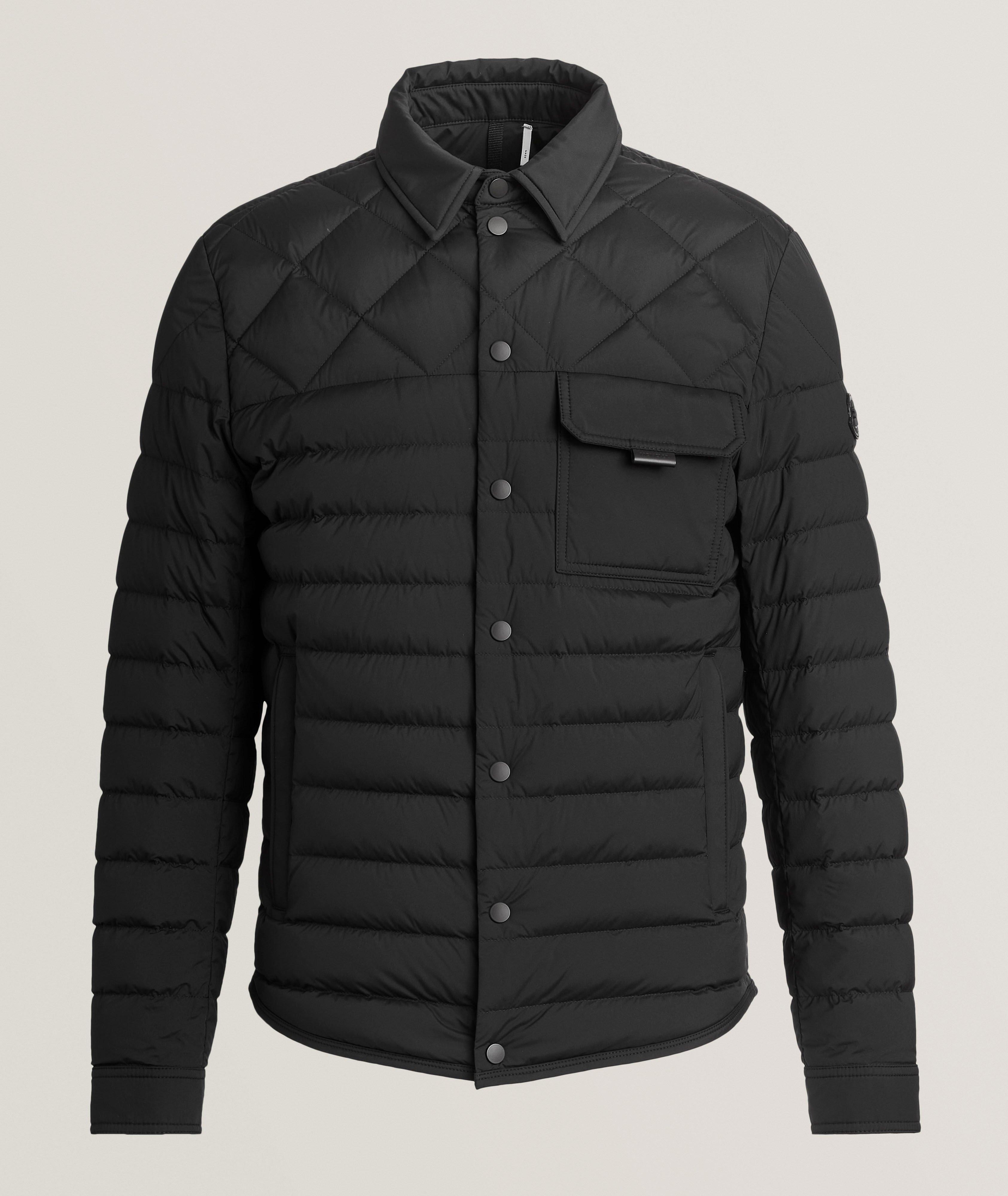 Iseran Quilted Down Shirt Jacket  image 0