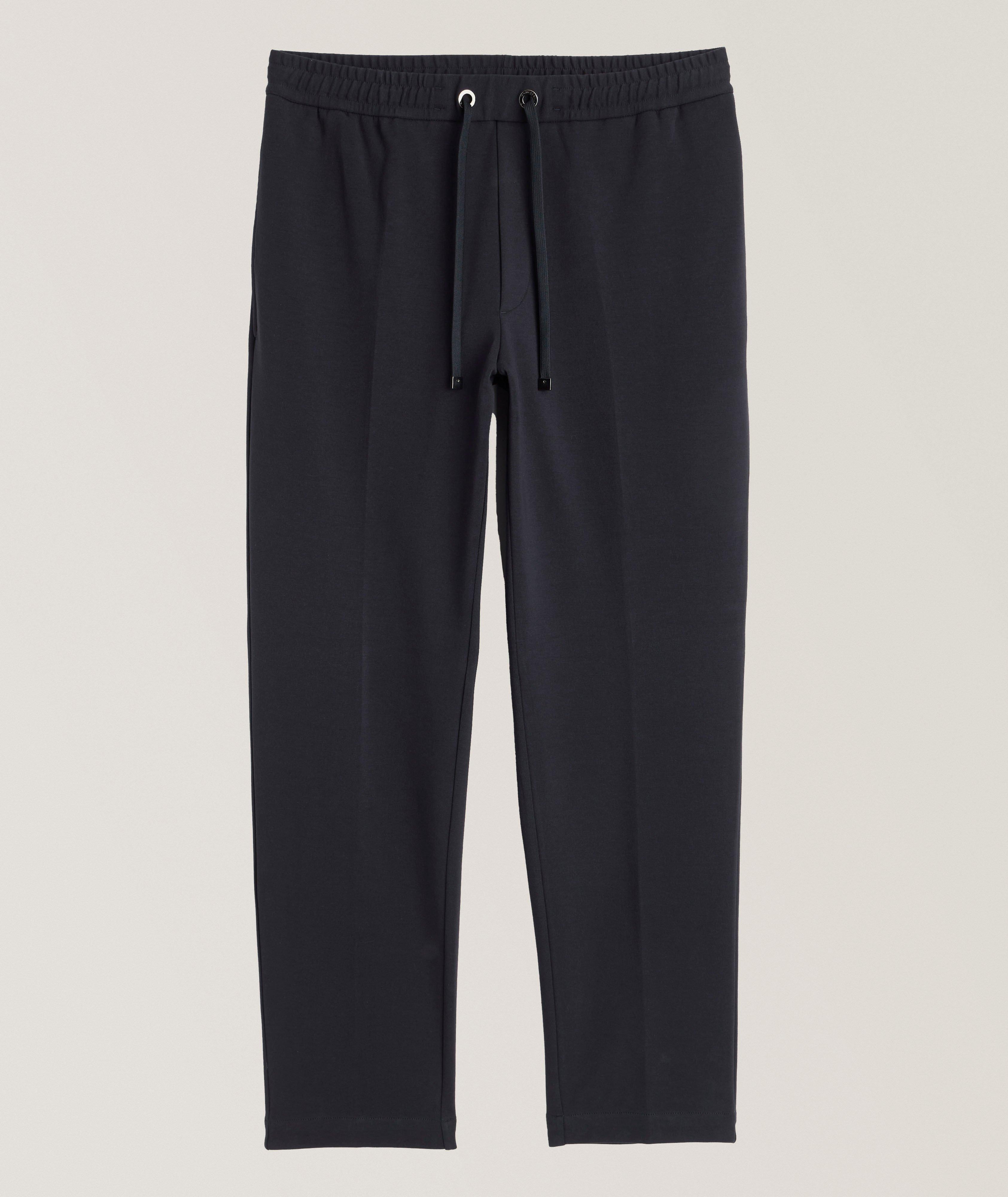 Stretch-Cotton Tapered Sweatpants  image 0