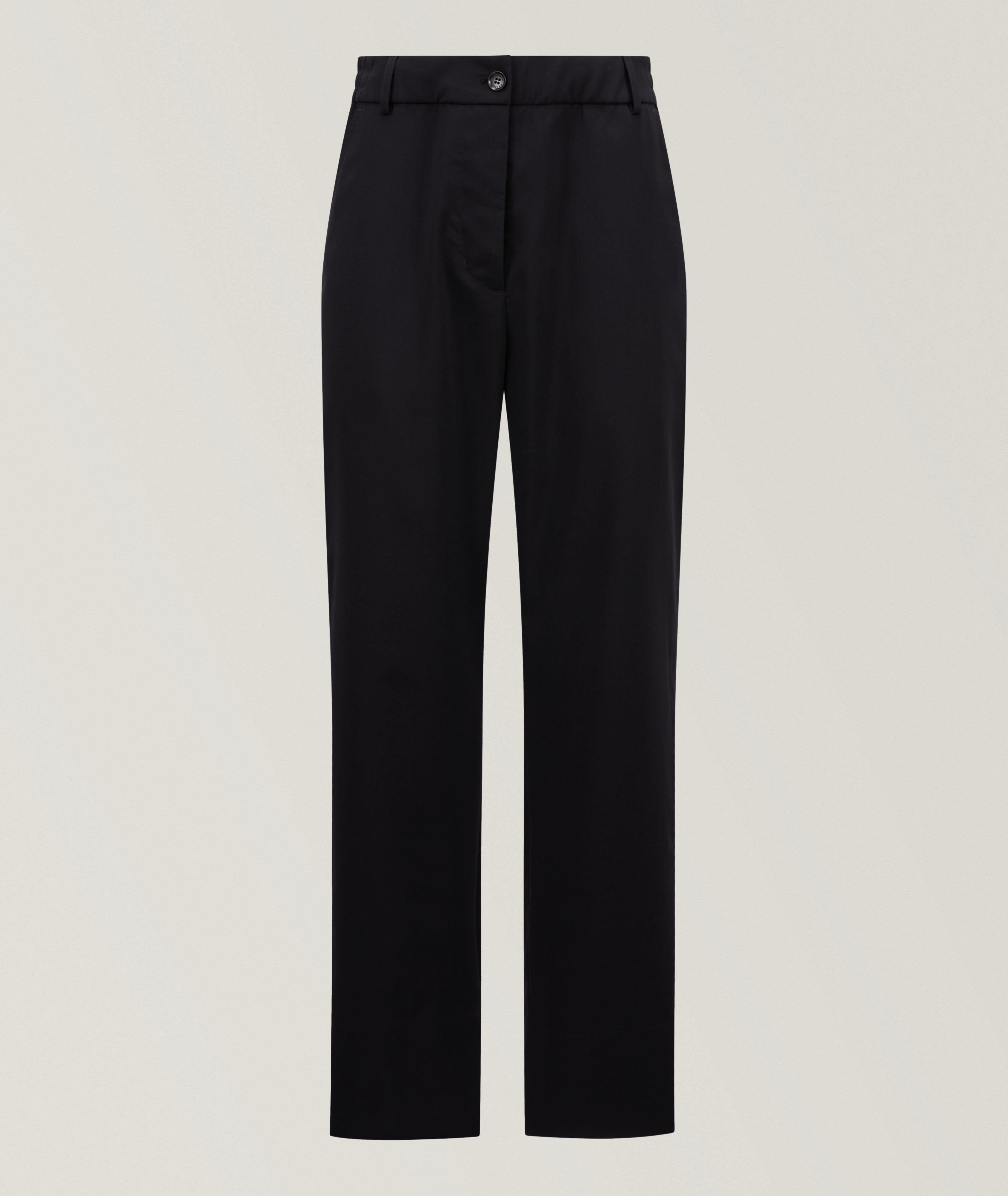 Wool-Blend Drawstring Pants  image 0