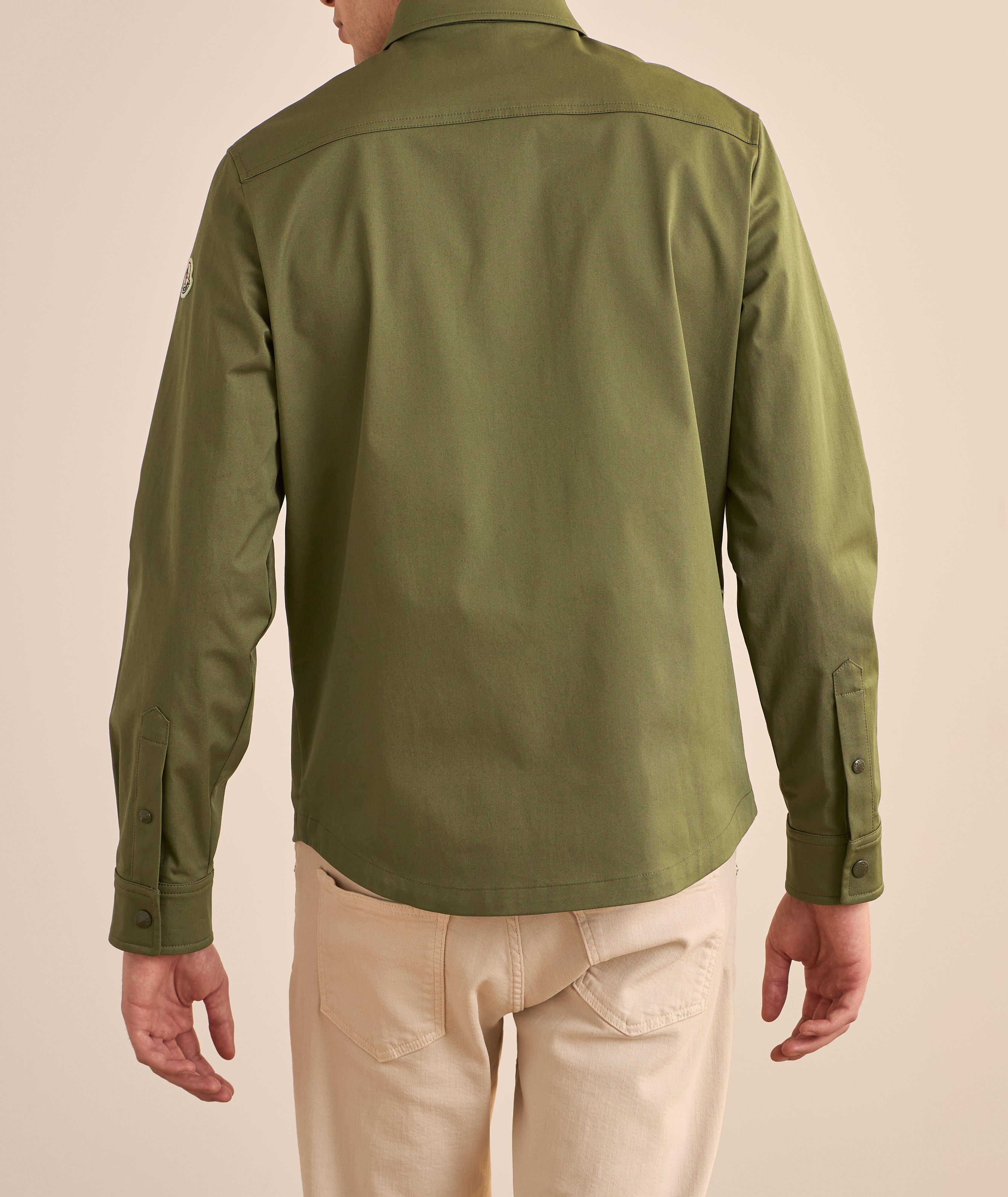 Surchemise en gabardine de coton extensible image 2